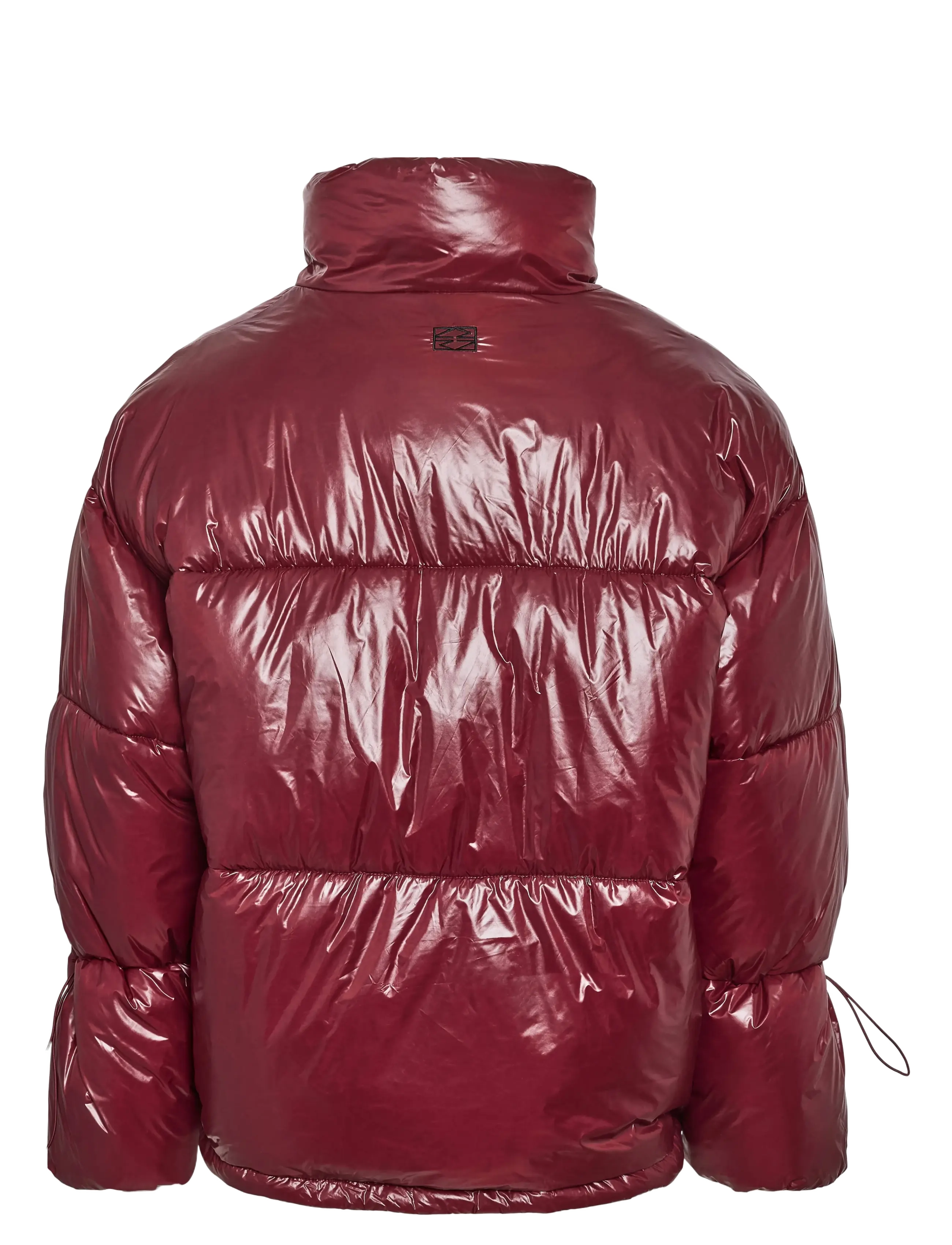 NOISY MAY - NMALLIE SHINY PUFFER NOOS - winterjassen - windsor wine - 2