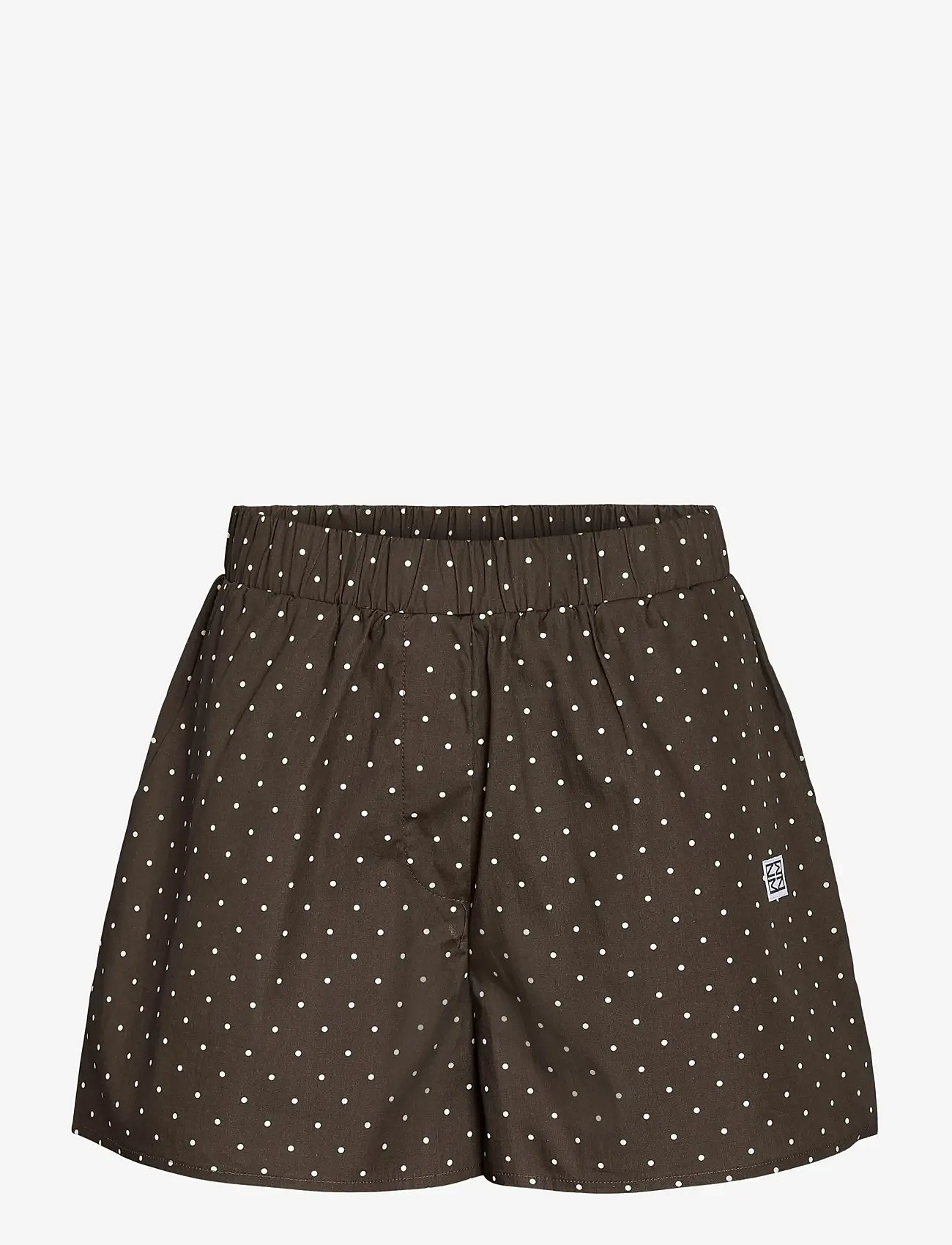 NOISY MAY - NMFRIDA SHORTS WVN BOX - casual shorts - chocolate brown - 1
