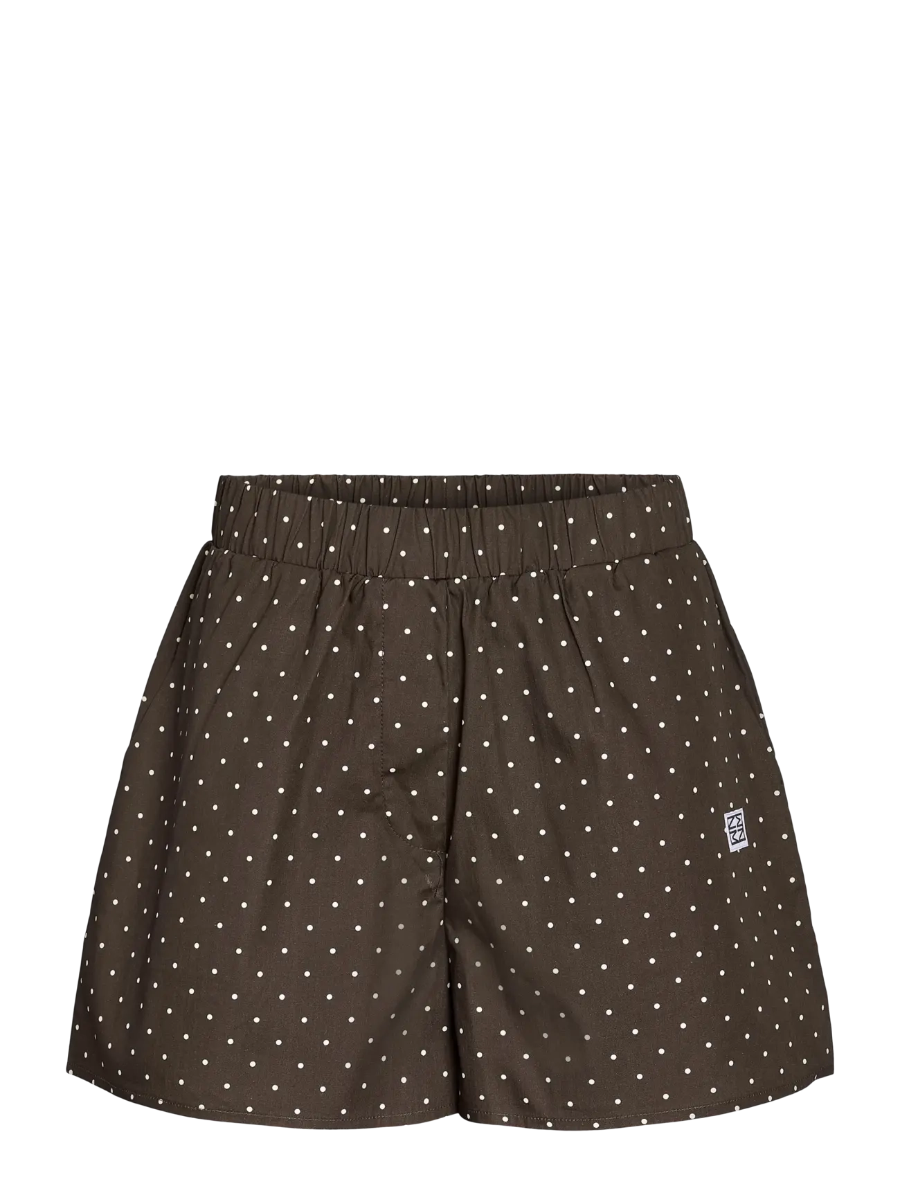 NOISY MAY NMFRIDA SHORTS WVN BOX - NOISY MAY - CHOCOLATE BROWN / brown