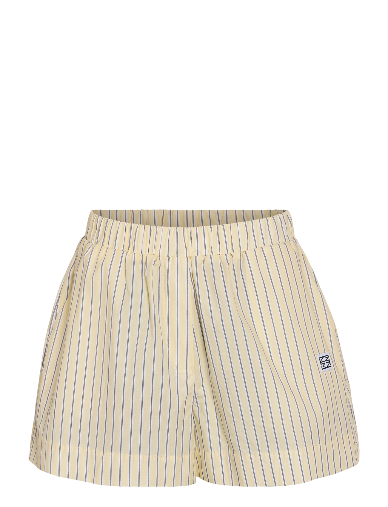 NOISY MAY NMFRIDA SHORTS WVN BOX - Shorts - PASTEL YELLOW / yellow