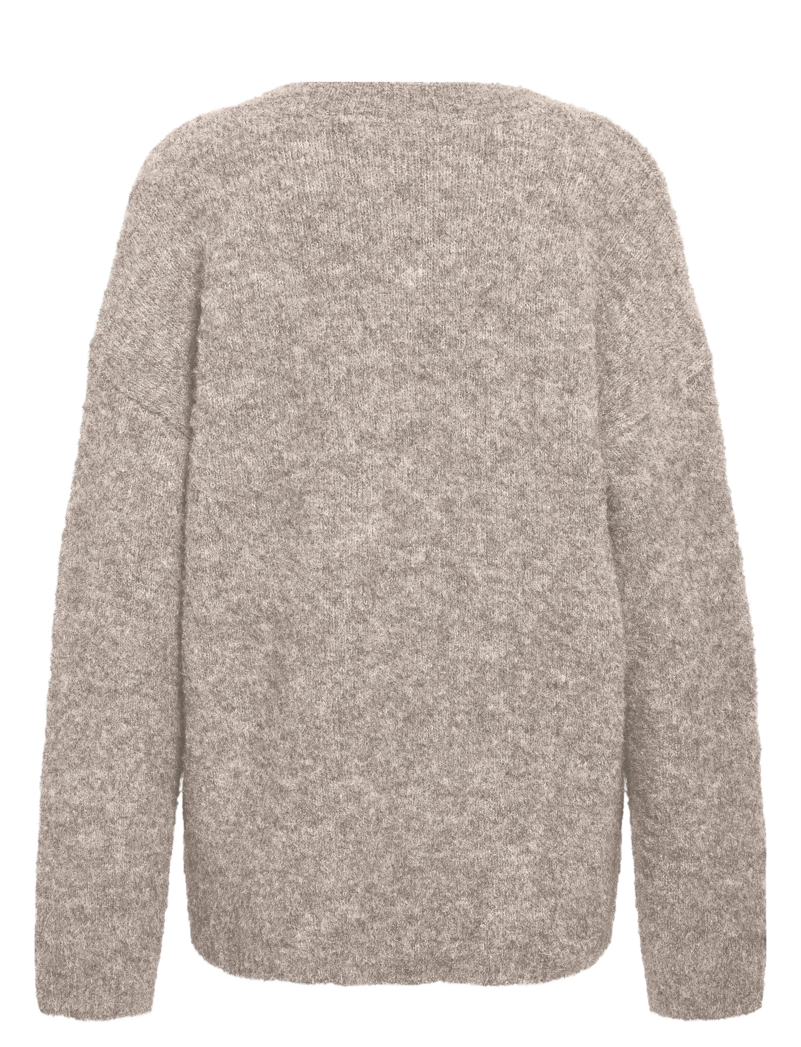 NOISY MAY - NMDOLLY L/S KNIT CARDIGAN NOOS - strickjacken - silver mink - 2