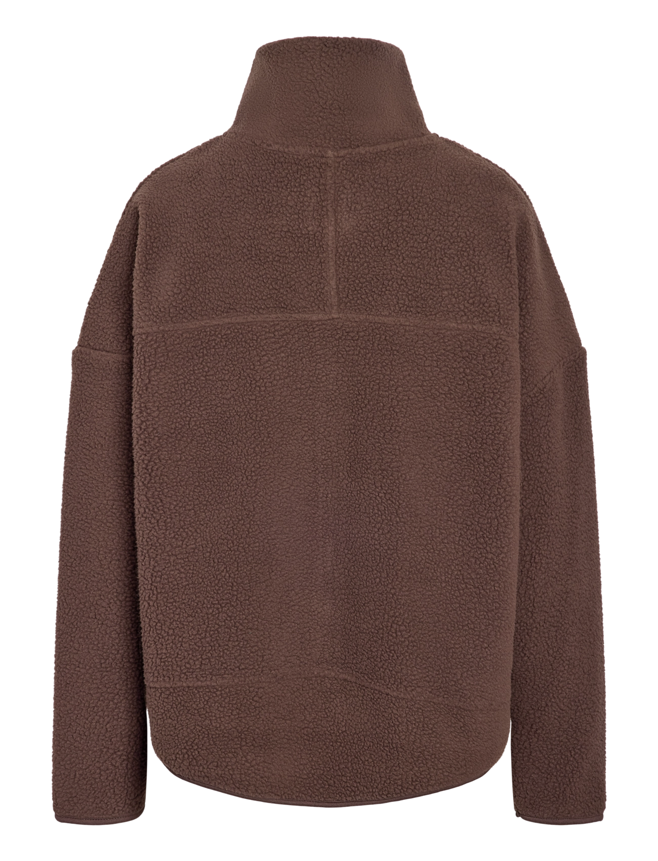 NOISY MAY - NMCOZY L/S ZIP SWEATER JRS NOOS - fleece & midlayer - chocolate brown - 2