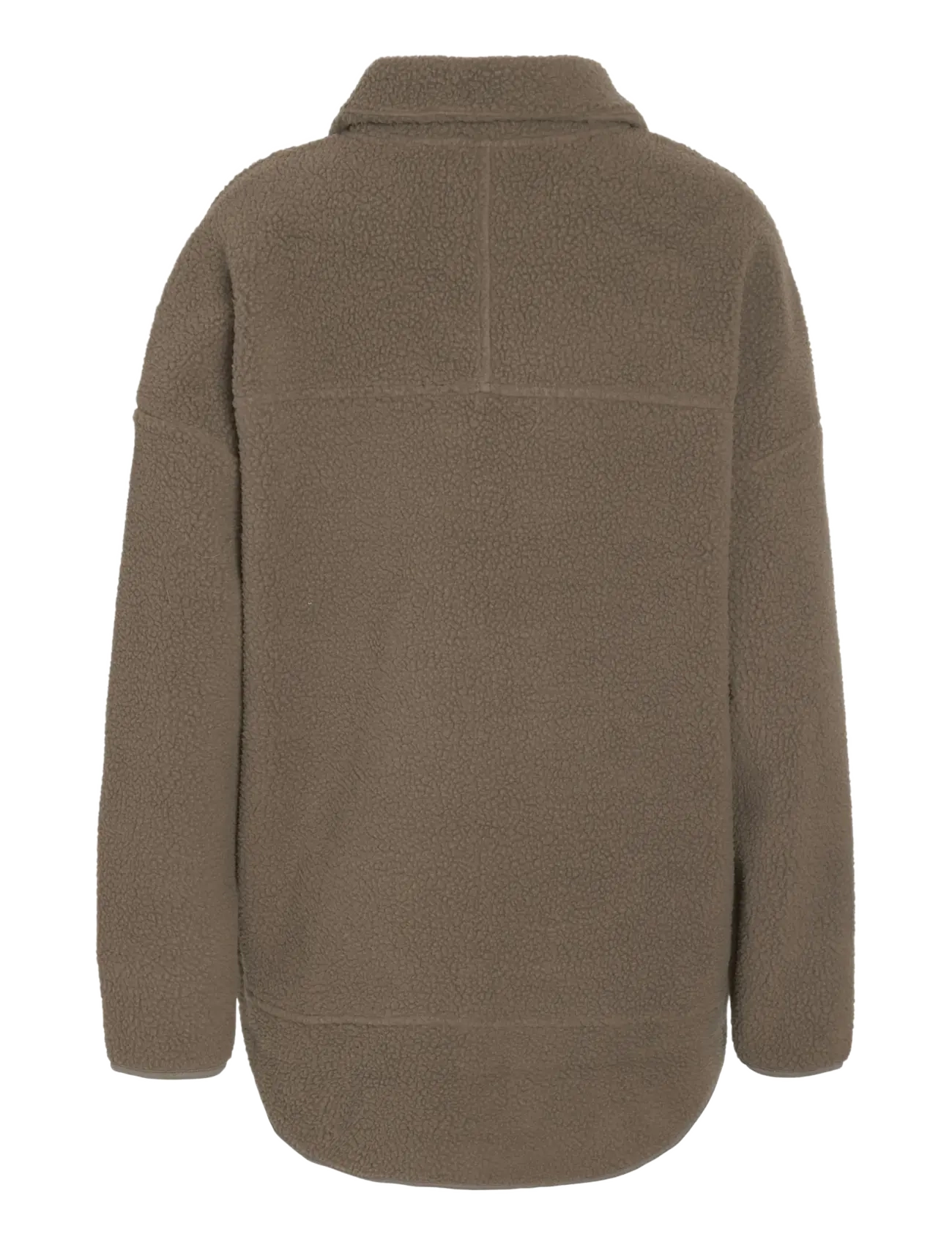 NOISY MAY - NMCOZY L/S ZIP SWEATER JRS NOOS - laveste priser - morel - 2