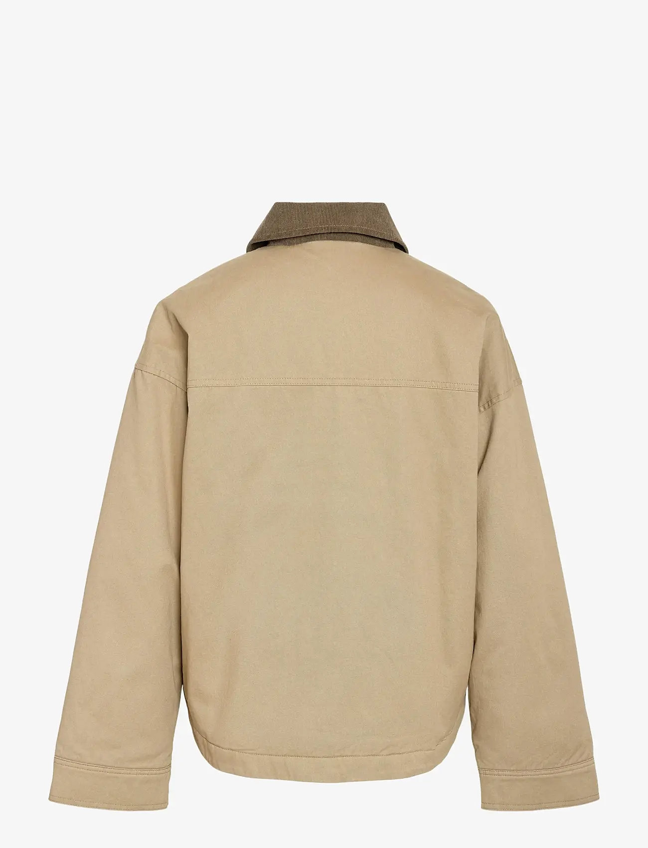 NOISY MAY - NMRUE L/S JACKET FWD - efterårsjakker - aluminum - 1