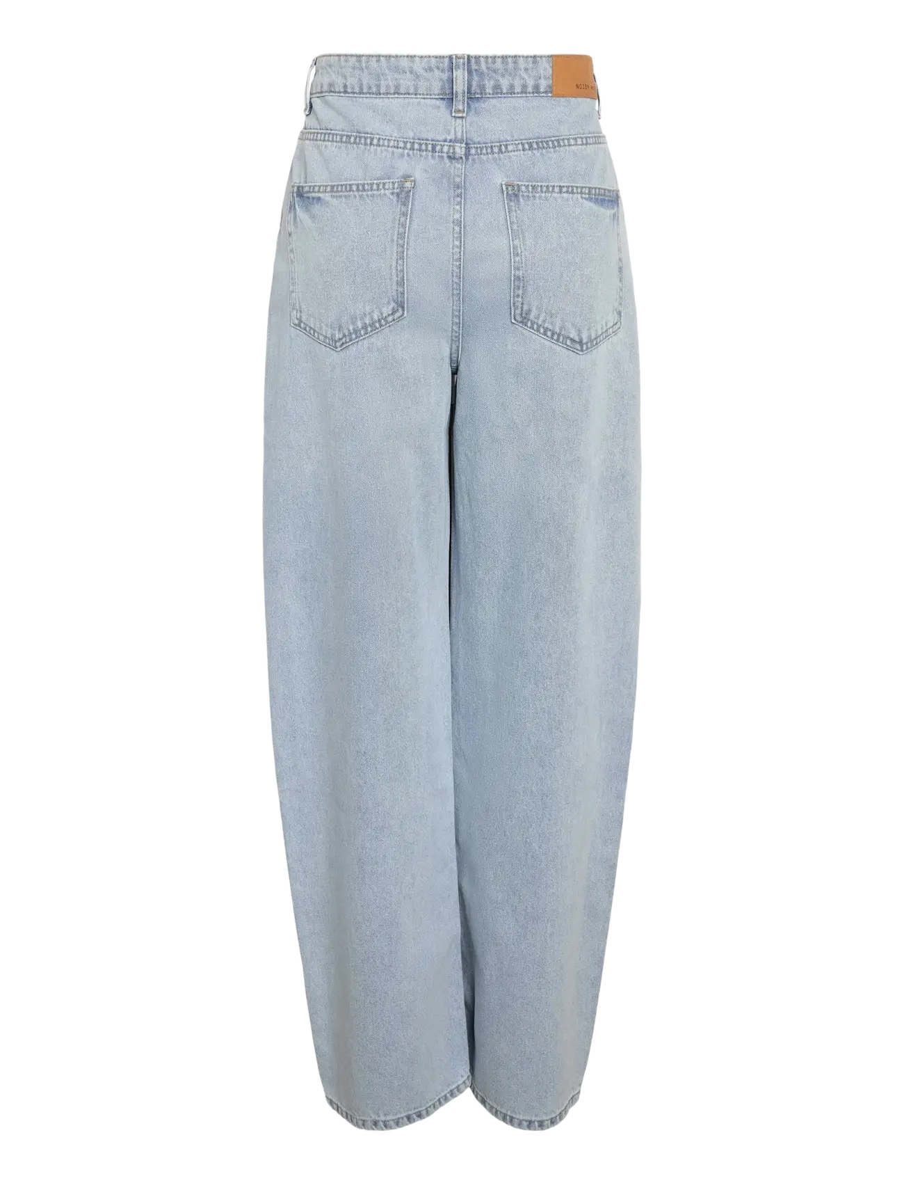 NOISY MAY - NMALEXA MW LOOSE JEANS AZ468LB NOOS - laia säärega teksad - light blue denim - 2