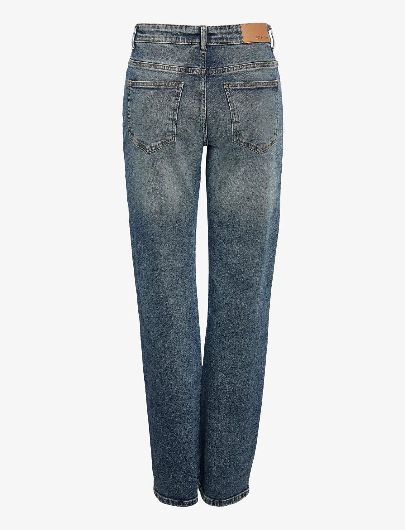 NOISY MAY - NMMONICA HW STRAIGHT JEAN AZ221DB NOOS - straight jeans - dark blue denim - 2