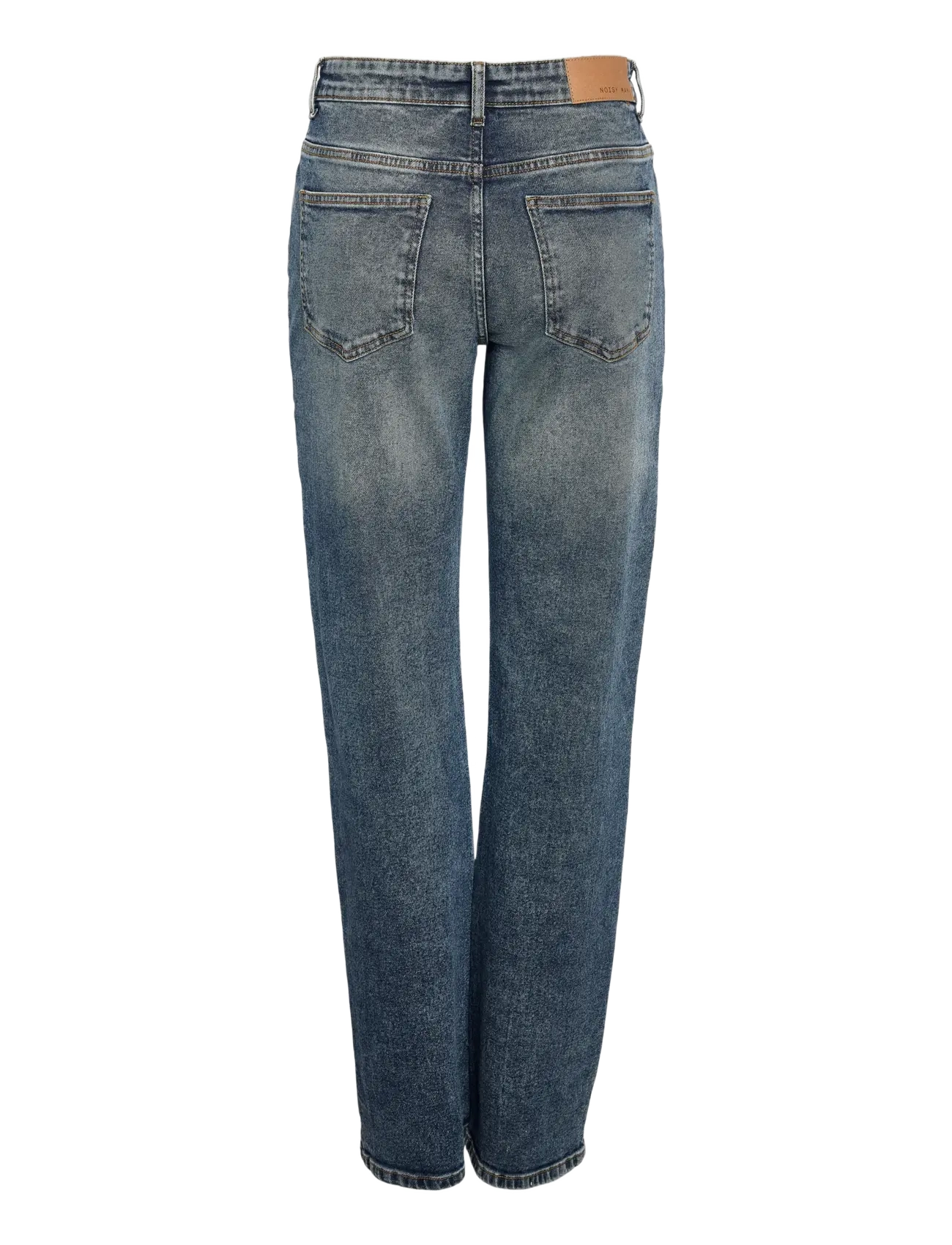 NOISY MAY - NMMONICA HW STRAIGHT JEAN AZ221DB NOOS - straight jeans - dark blue denim - 2