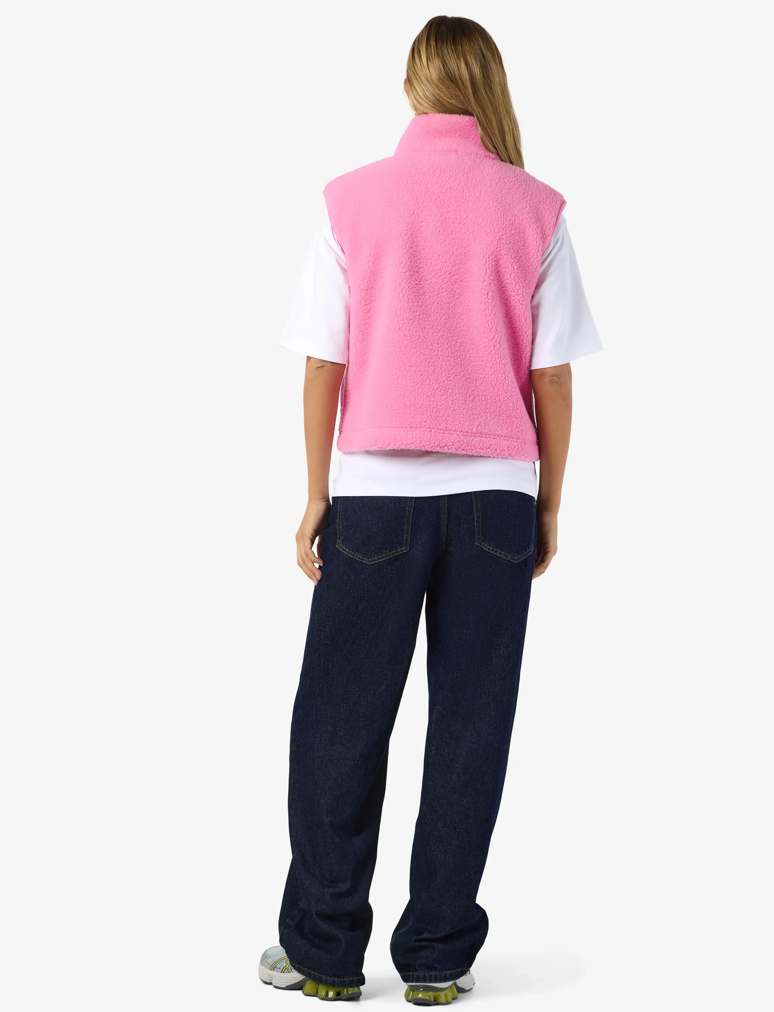 NOISY MAY Nmmasey Short Teddy Vest Noos västar dam – bild 5