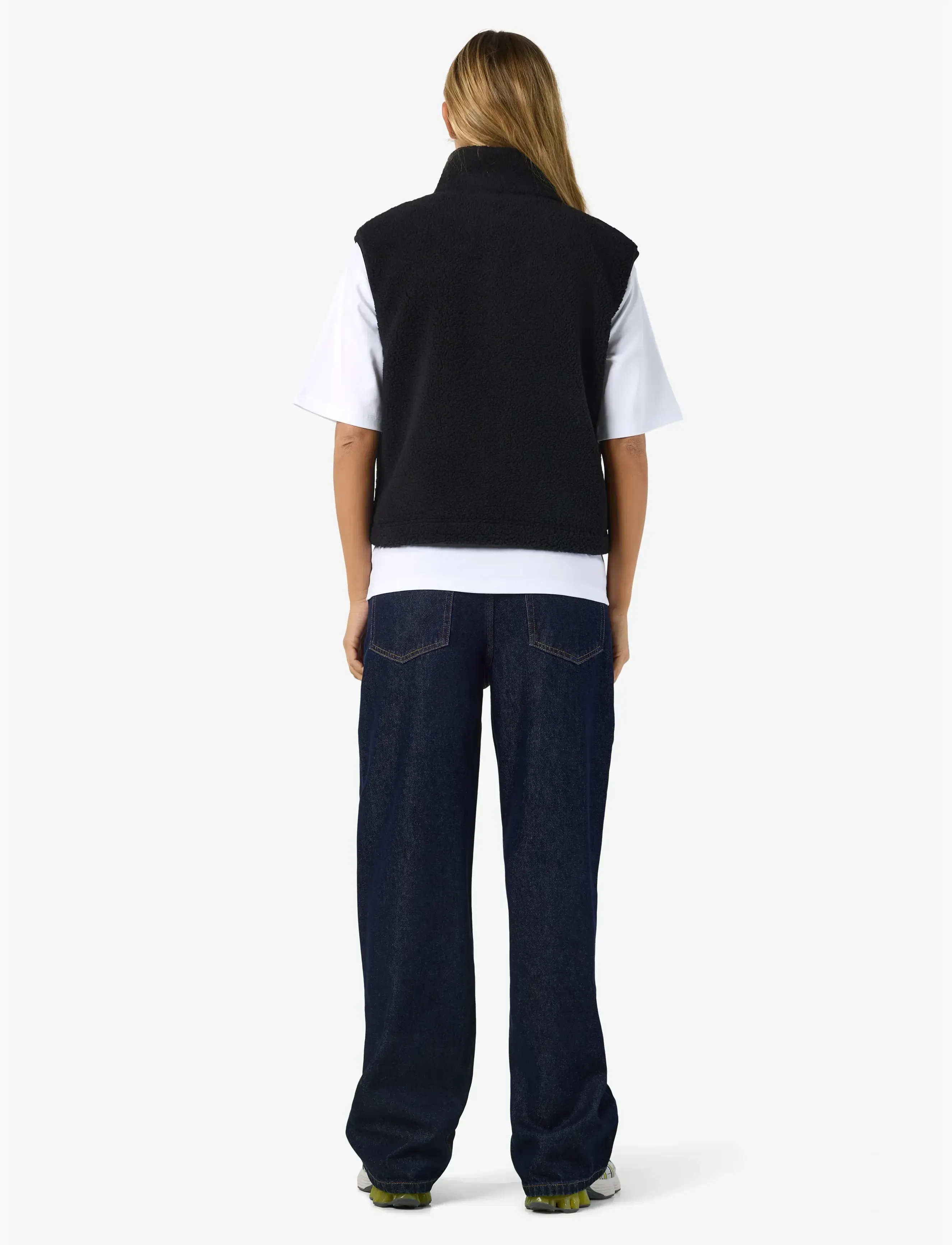 NOISY MAY Nmmasey Short Teddy Vest Noos västar dam – bild 5