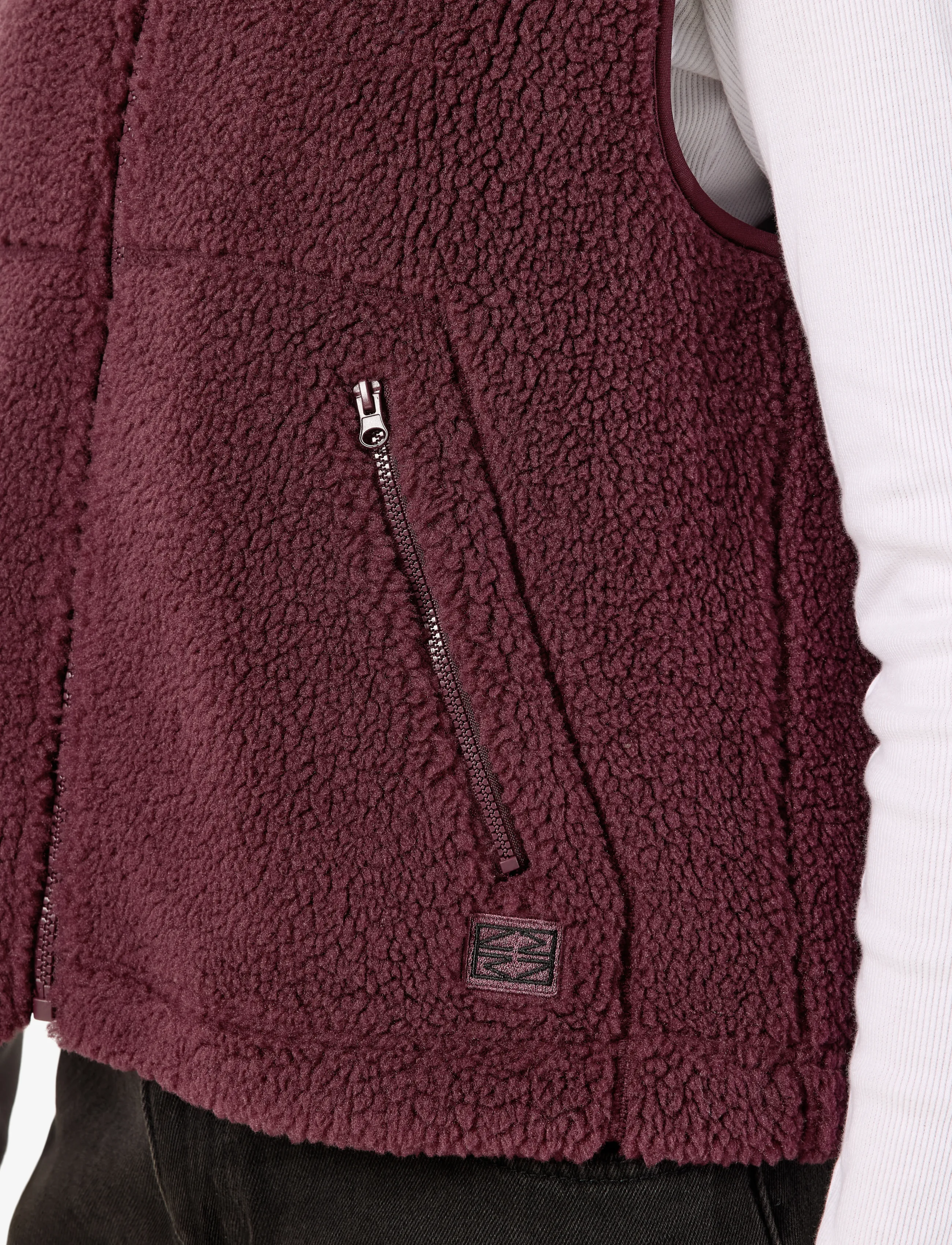 NOISY MAY - NMMASEY SHORT TEDDY VEST NOOS - madalaimad hinnad - fig - 5