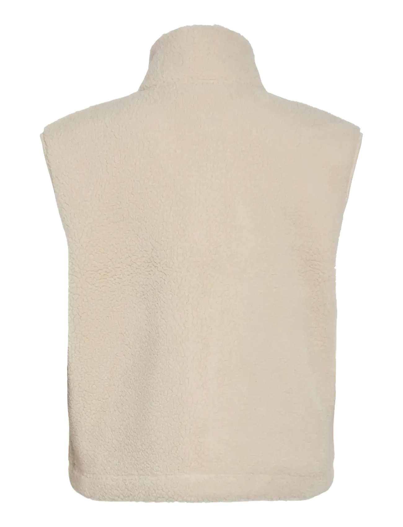 NOISY MAY - NMMASEY SHORT TEDDY VEST NOOS - fliis- ja teddy-vestid - silver lining - 2