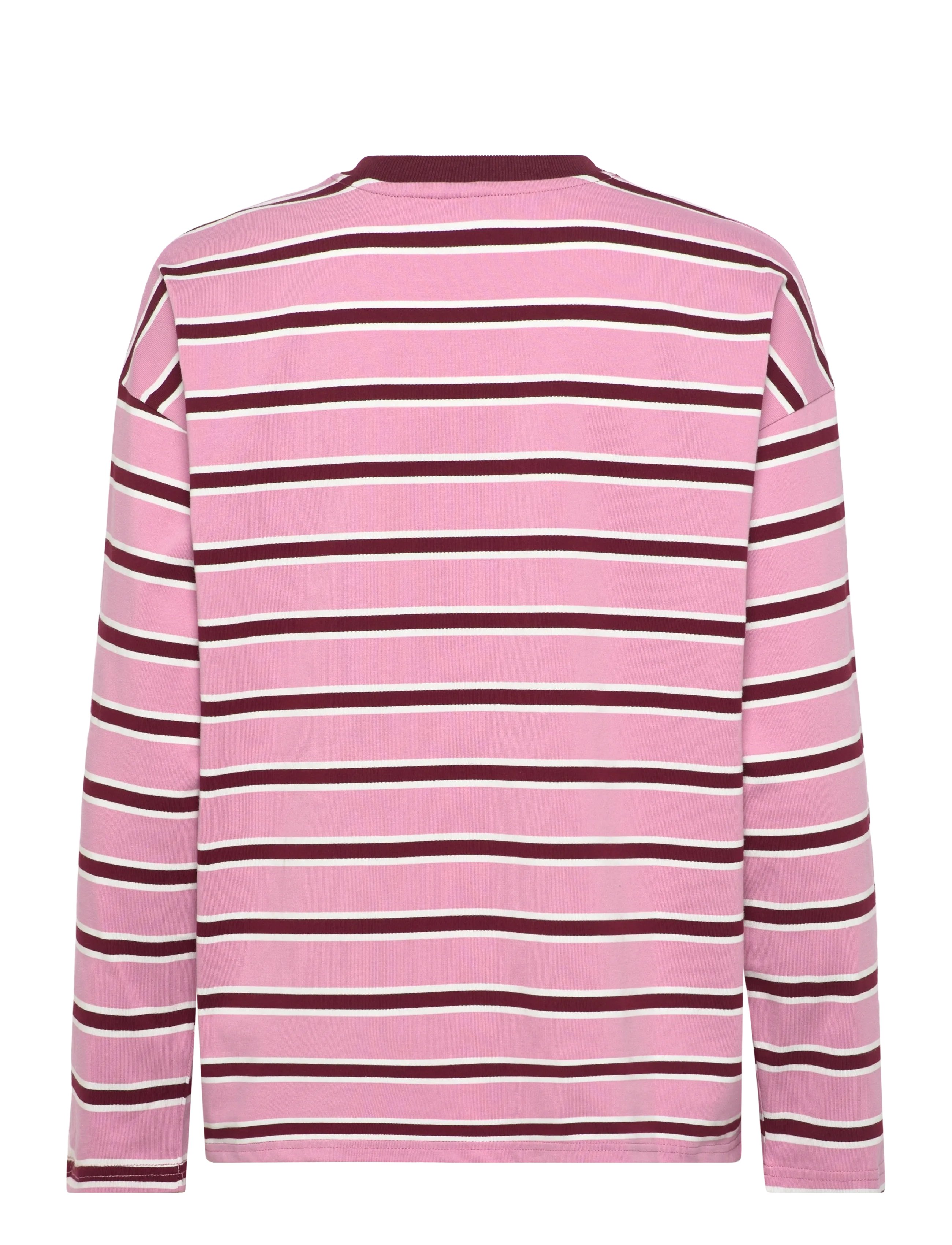 NOISY MAY - NMEMBER L/S STRIPE SWEAT NOOS - sweatshirts - begonia pink - 2