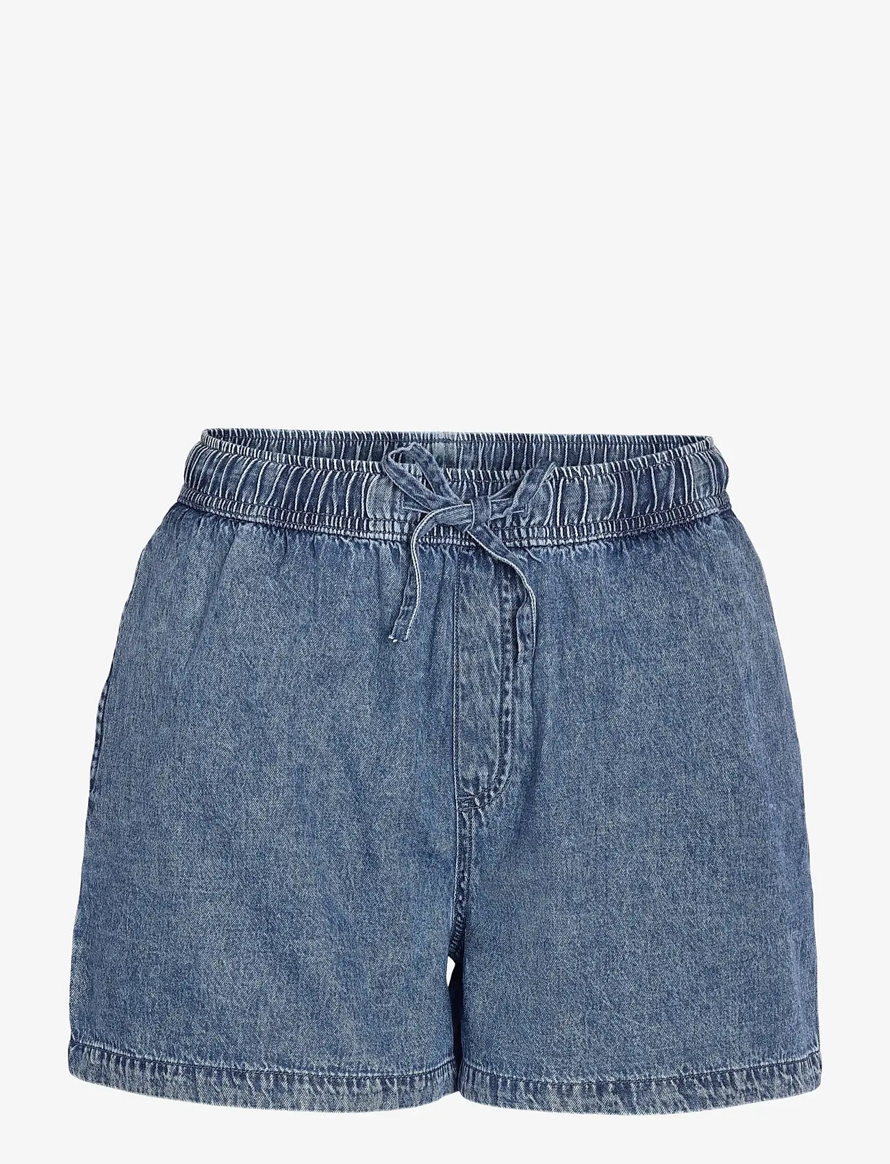 NOISY MAY - NMENZA MW REG ELAS SHORTS MG004MB NOOS - jorts - medium blue denim - 1