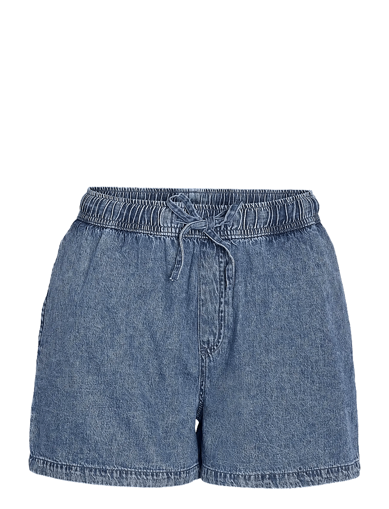 NOISY MAY - NMENZA MW REG ELAS SHORTS MG004MB NOOS - jorts - medium blue denim - 1