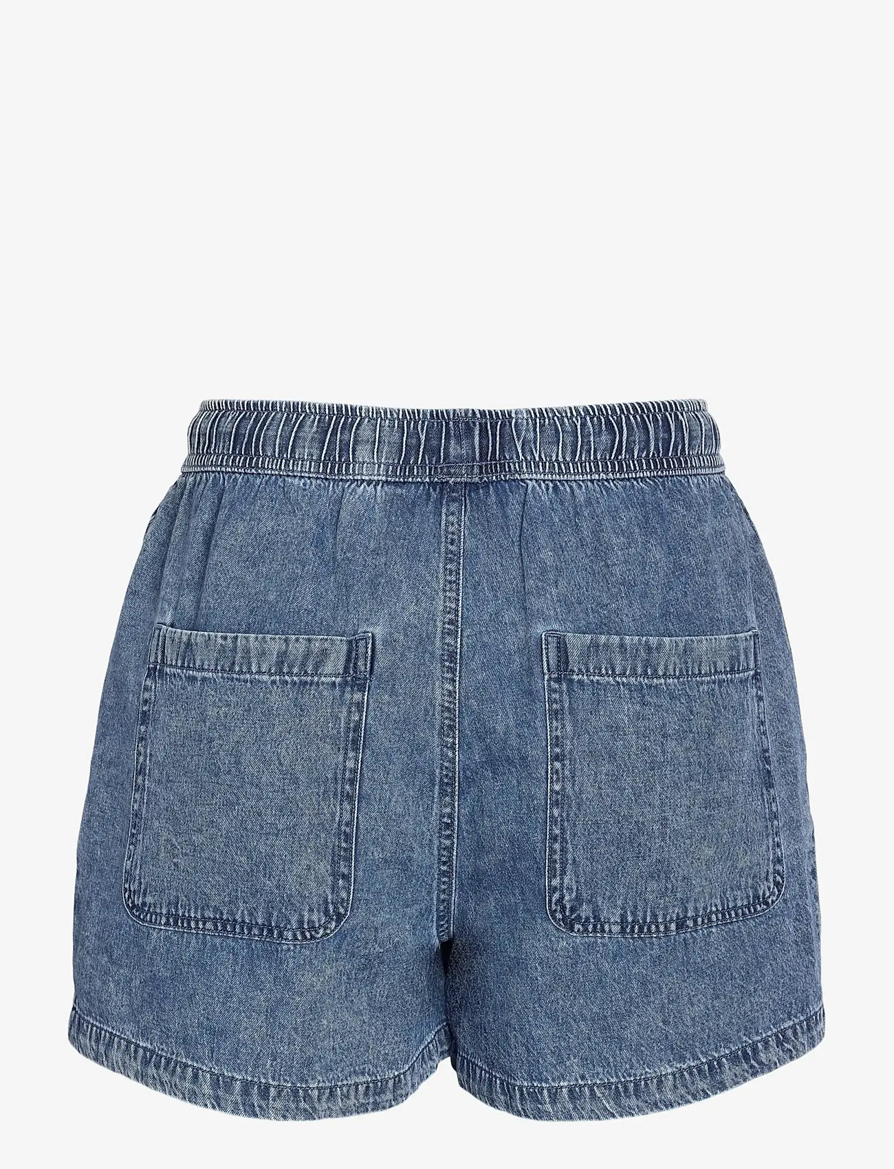 NOISY MAY - NMENZA MW REG ELAS SHORTS MG004MB NOOS - jorts - medium blue denim - 2