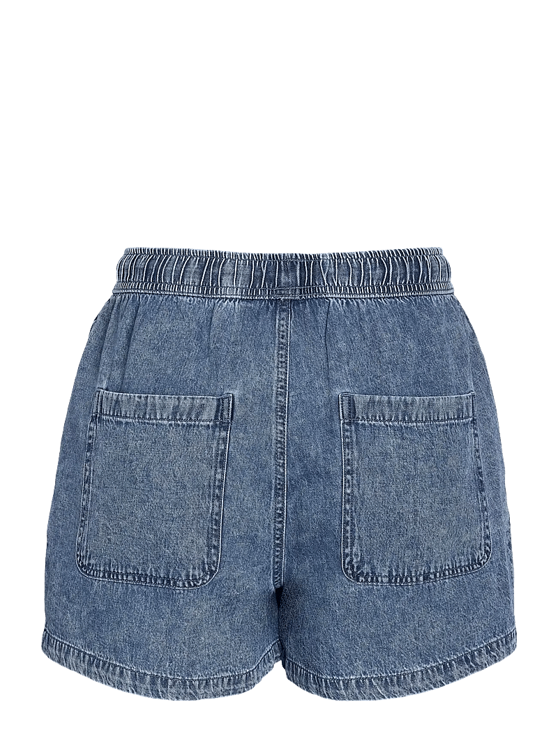NOISY MAY - NMENZA MW REG ELAS SHORTS MG004MB NOOS - jorts - medium blue denim - 2