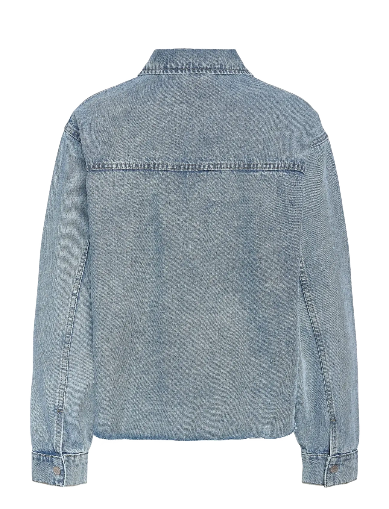 NOISY MAY - NMALVA L/S DENIM SH SHCKET AZ452LB NOOS - denim shirts - light blue denim - 2
