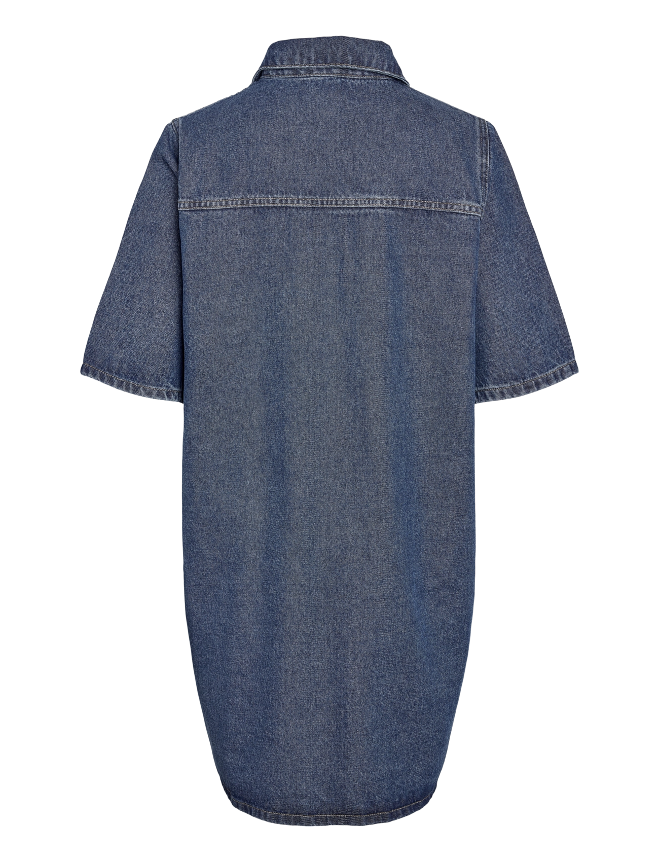 NOISY MAY - NMINDIE S/S SHORT DRESS AZ426MB NOOS - medium blue denim - 2