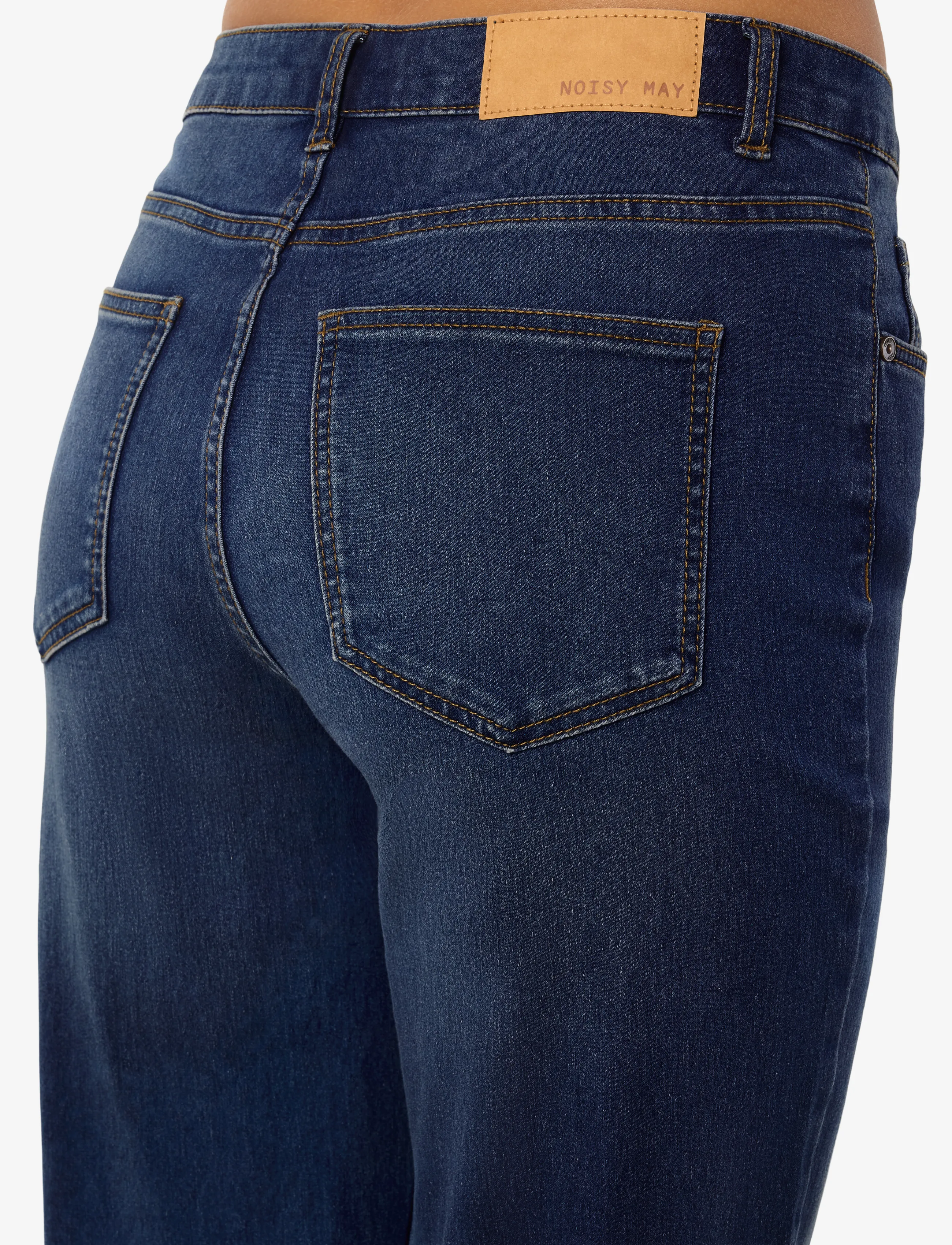 NOISY MAY Nmrooxy Hw Slim Flared Jns Vi580Mb Noos jeans dam – bild 5