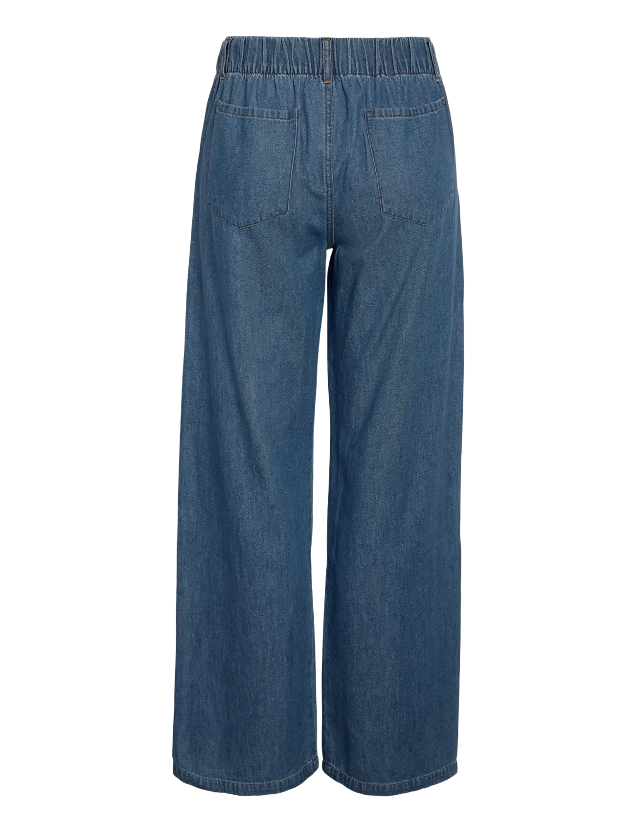 NOISY MAY - NMRINE NW WIDE PANTS  MG009MB NOOS - wide leg jeans - medium blue denim - 2