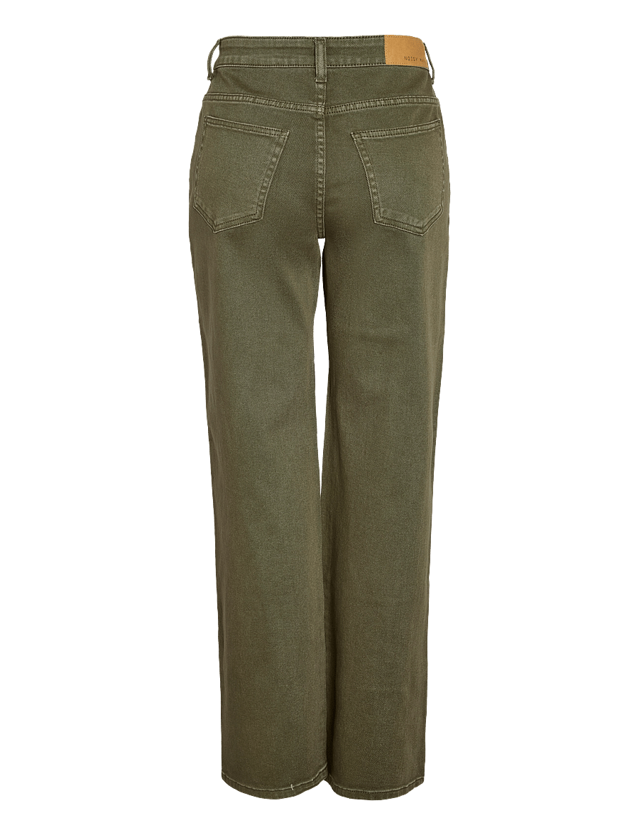 NOISY MAY - NMYOLANDA MW STRAIGHT JEANS COLORED NOOS - gerade jeans - kalamata - 2
