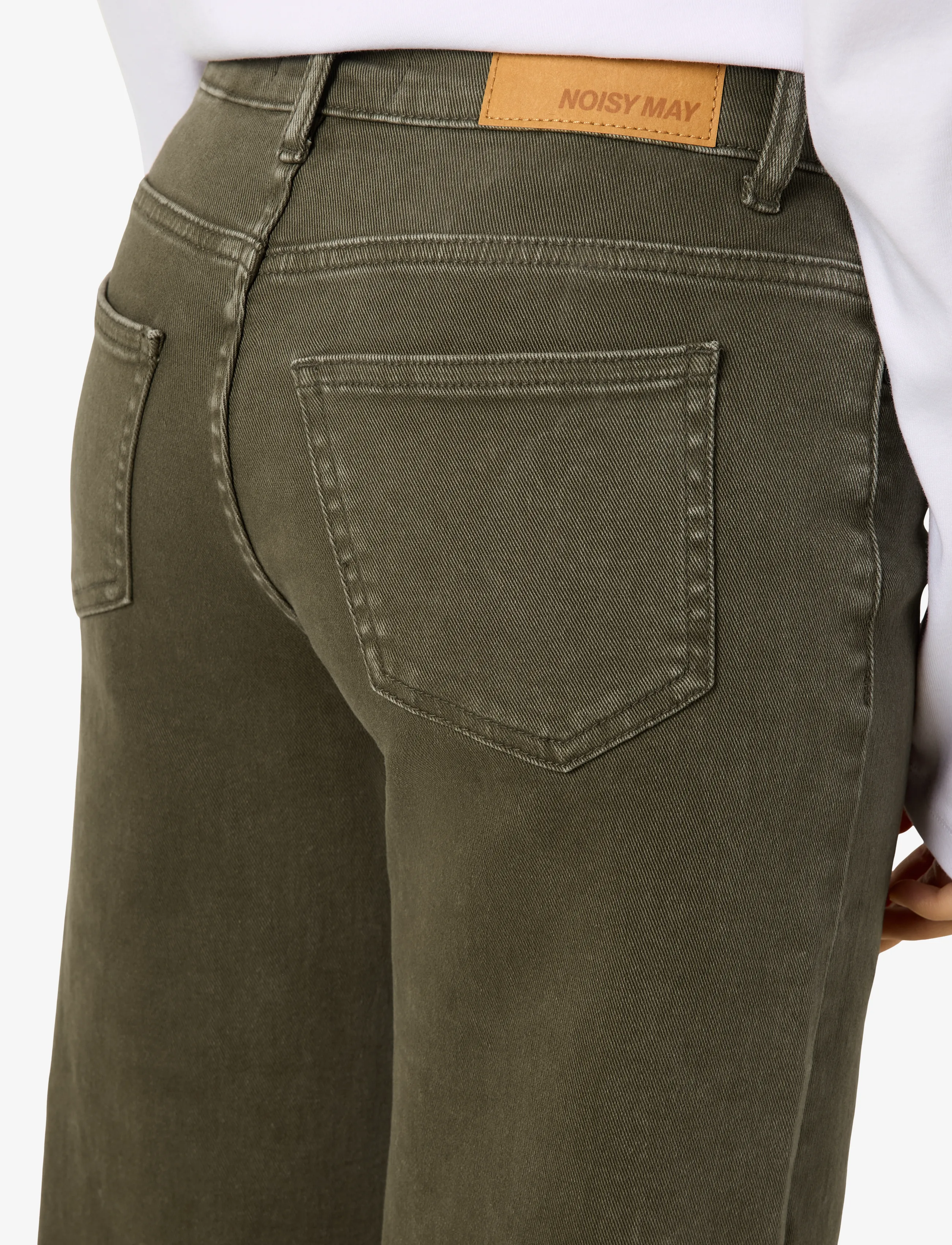 NOISY MAY Nmyolanda Mw Straight Jeans Colored Noos dam – bild 5