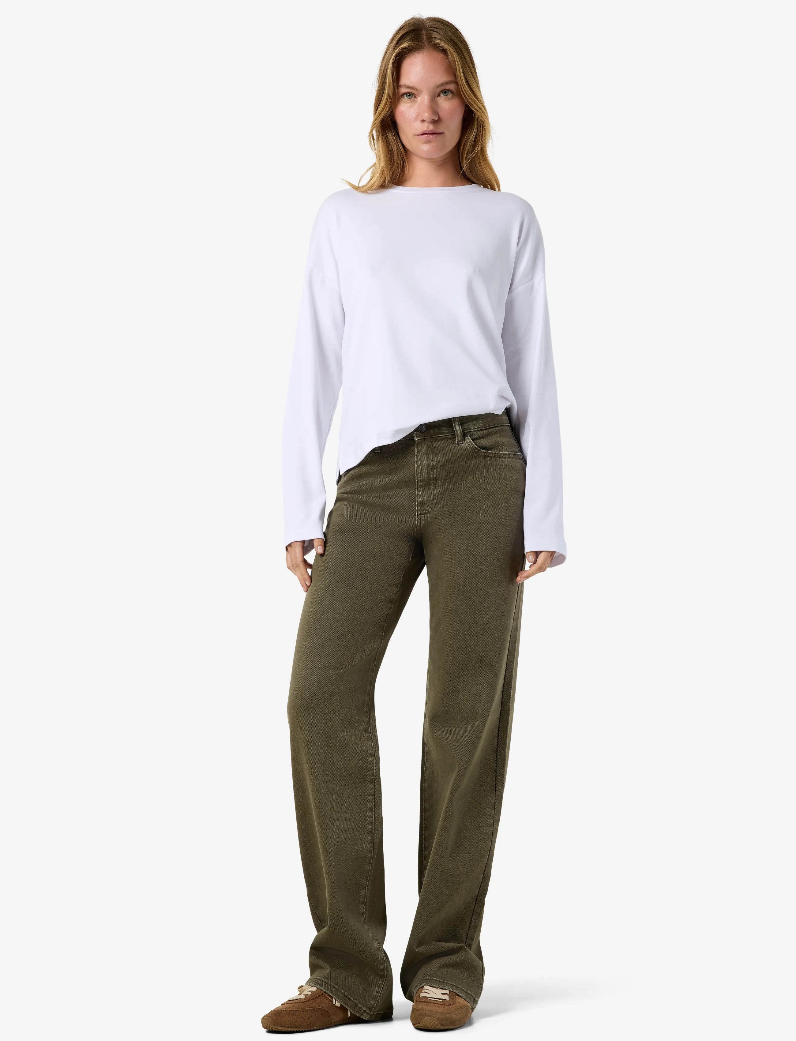NOISY MAY Nmyolanda Mw Straight Jeans Colored Noos dam – bild 6