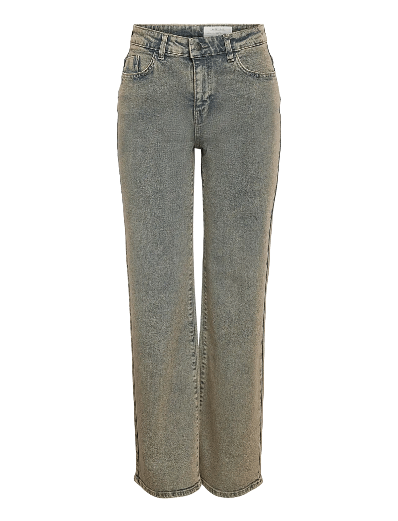 NOISY MAY - NMYOLANDA NW WIDE TNT JEANS AZ454LB NOOS - laia säärega teksad - light blue denim - 1