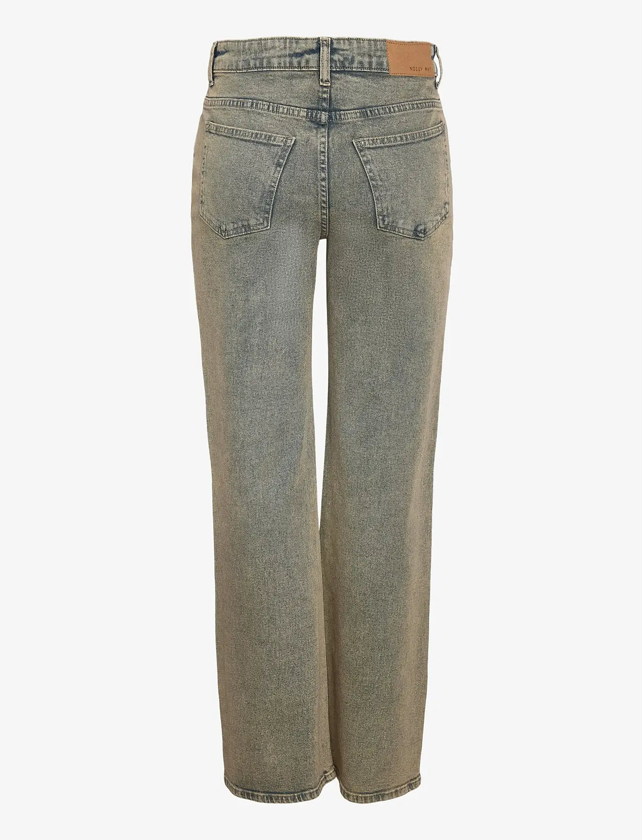 NOISY MAY - NMYOLANDA NW WIDE TNT JEANS AZ454LB NOOS - laia säärega teksad - light blue denim - 2