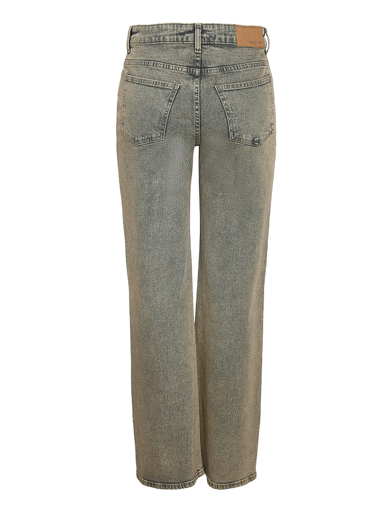 NOISY MAY - NMYOLANDA NW WIDE TNT JEANS AZ454LB NOOS - laia säärega teksad - light blue denim - 2