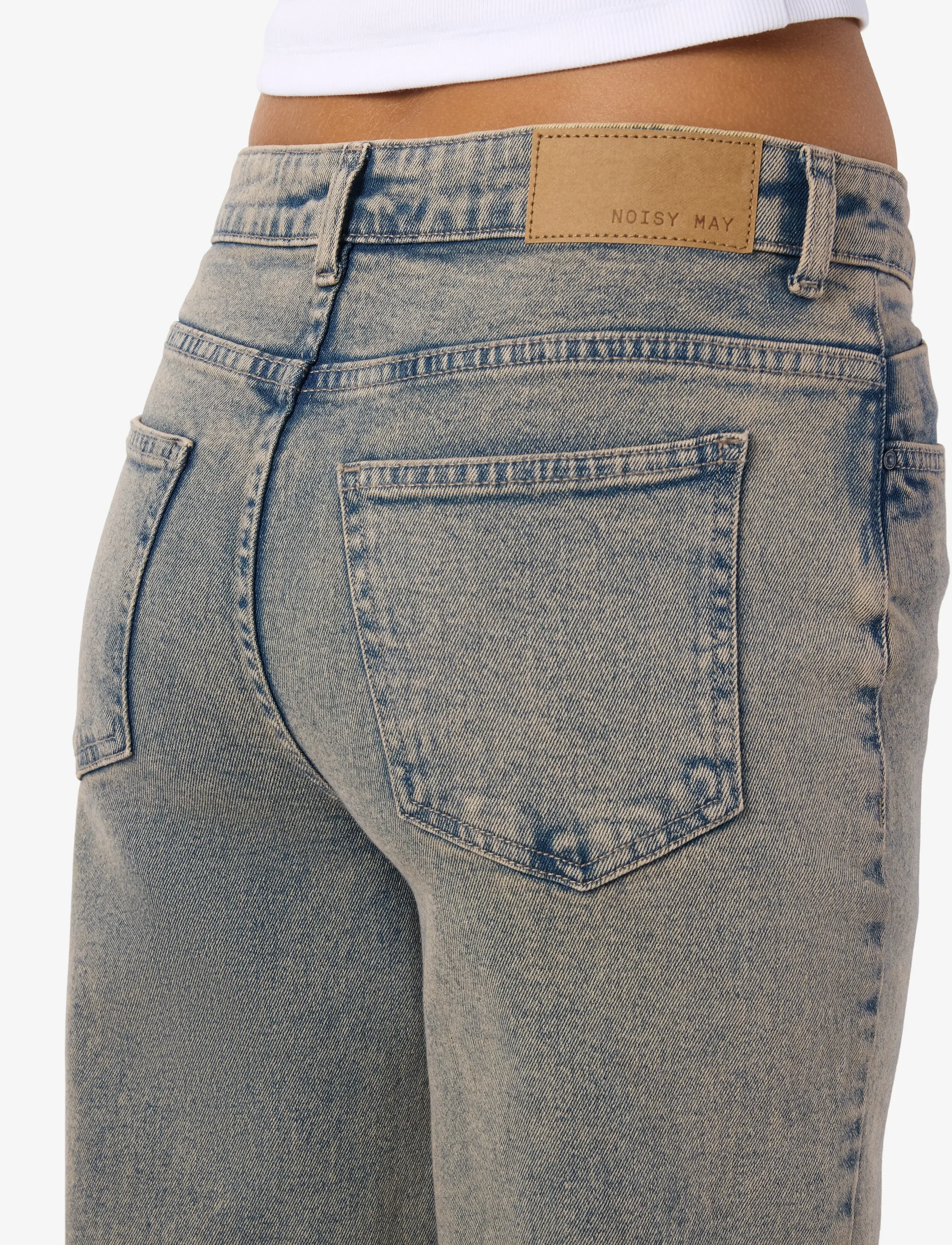 NOISY MAY Nmyolanda Nw Wide Tnt Jeans Az454Lb Noos dam – bild 3