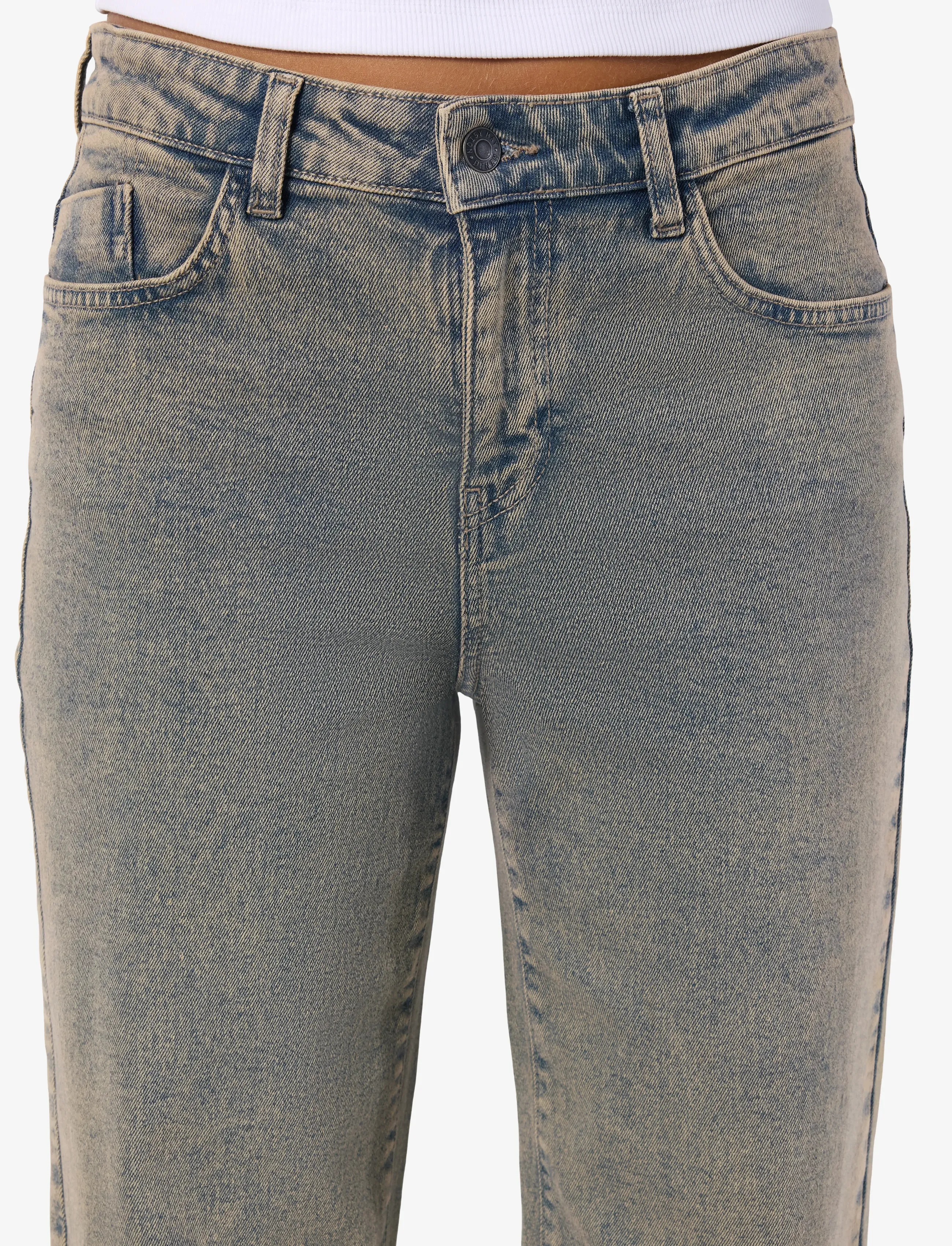 NOISY MAY Nmyolanda Nw Wide Tnt Jeans Az454Lb Noos dam – bild 5