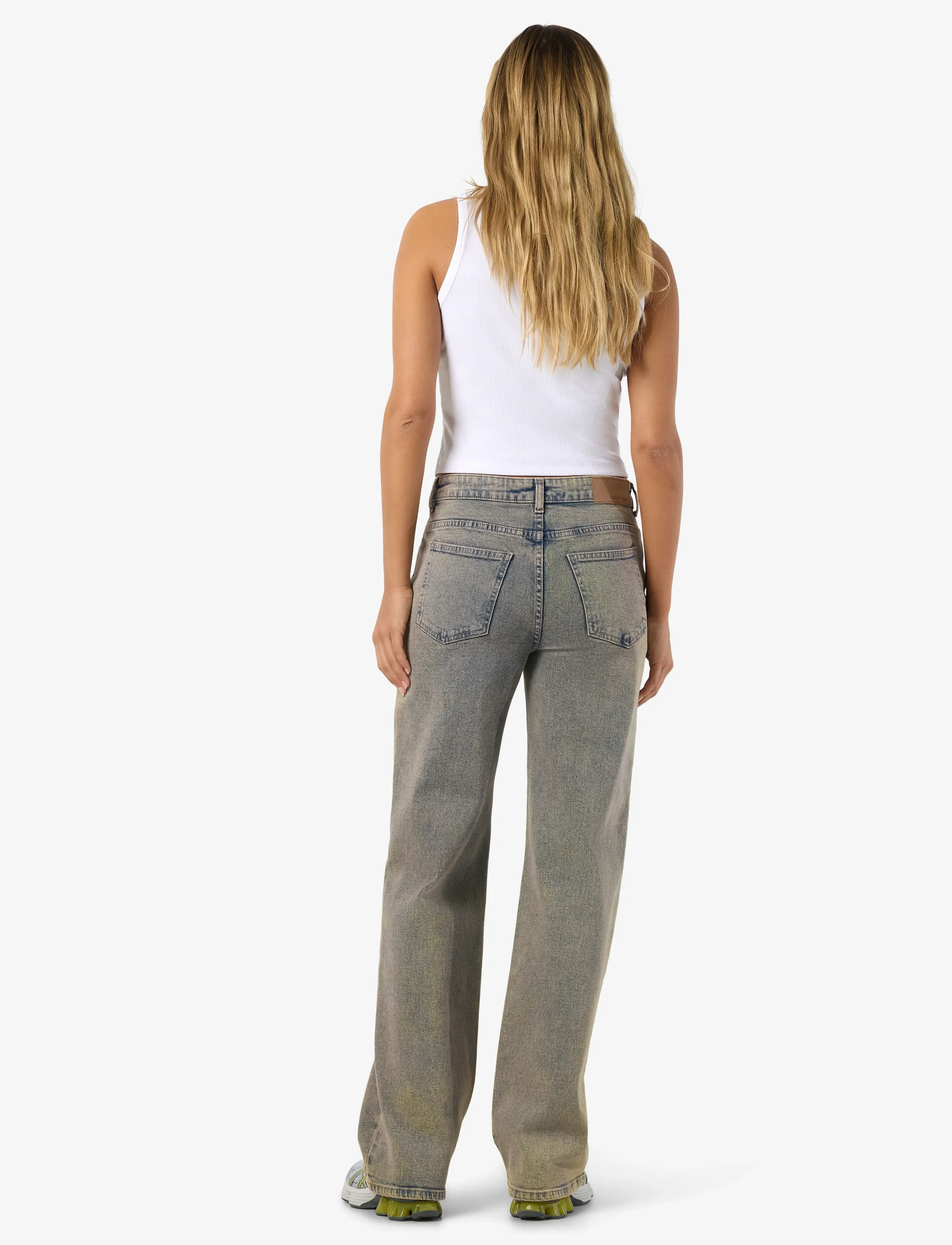NOISY MAY Nmyolanda Nw Wide Tnt Jeans Az454Lb Noos dam – bild 6
