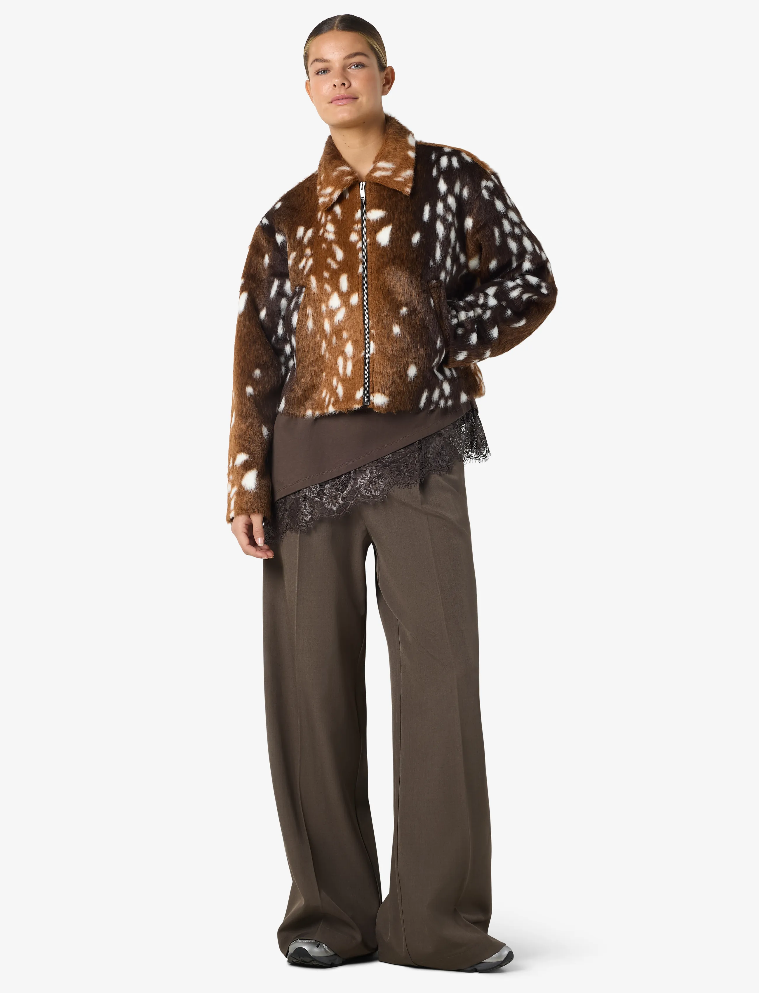 NOISY MAY - NMCOLE L/S JACKET - demitasse - 3