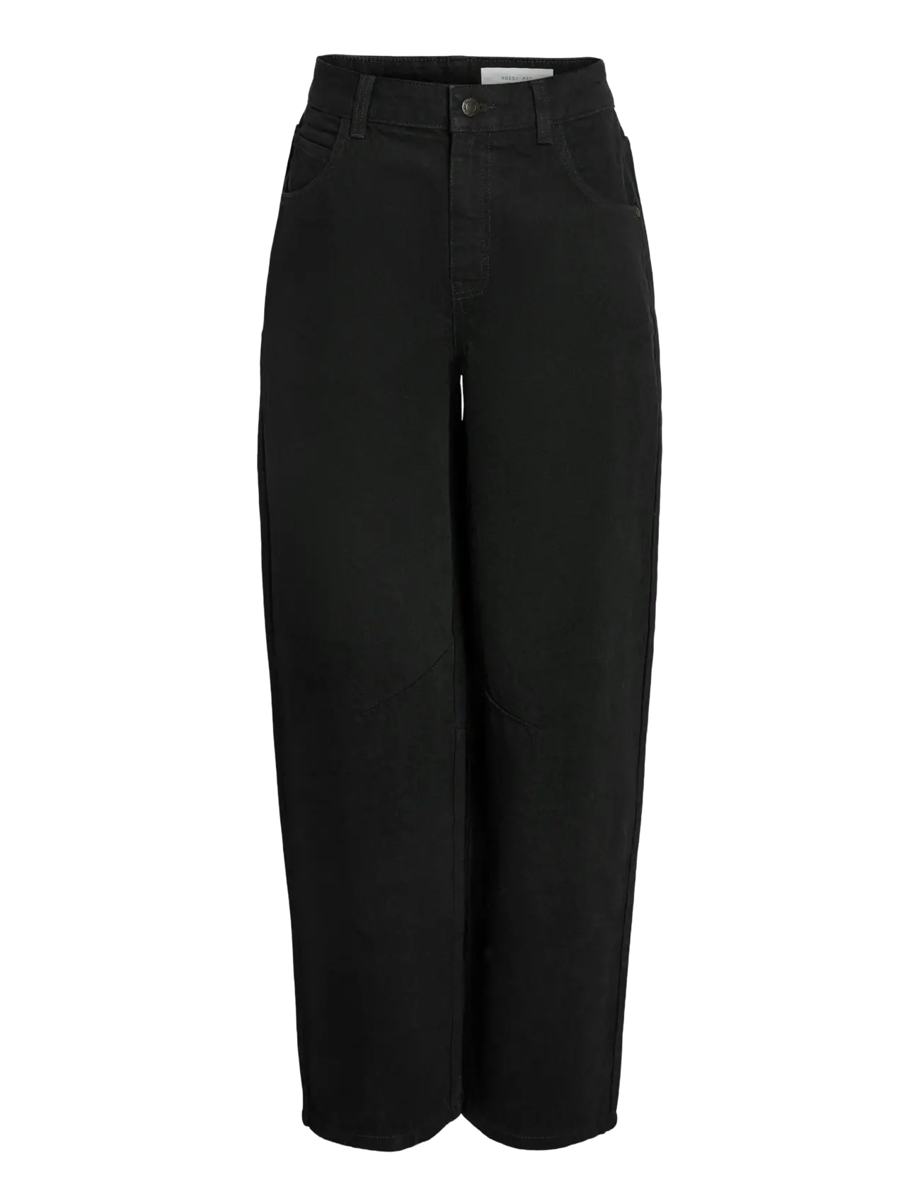 NOISY MAY Nmhazal Hw Barrel Jeans Vi606Bl Noos Schwarz - 30x30 - Damen