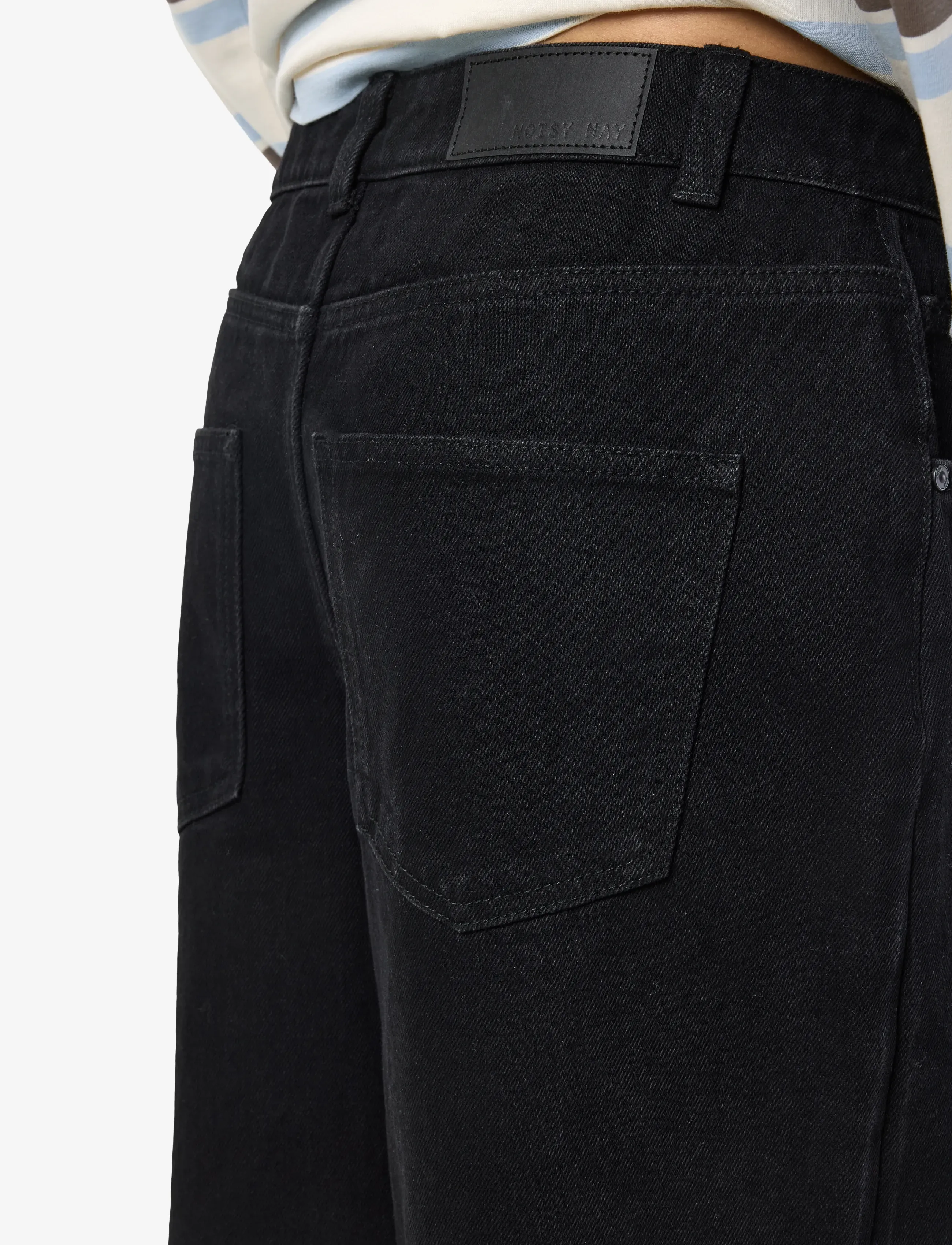 NOISY MAY Nmhazal Hw Barrel Jeans Vi606Bl Noos dam – bild 5