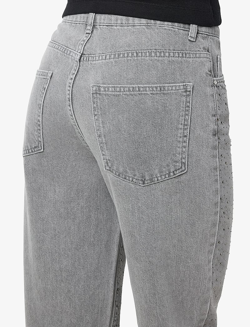 NOISY MAY - NMJANNEL HW LOOSE JEANS FO084LG NOOS - vida jeans - light grey denim - 5