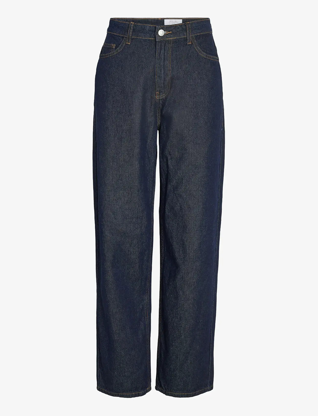 NOISY MAY - NMALEXA NW REG JEANS AZ386DB NOOS - straight jeans - dark blue denim - 1