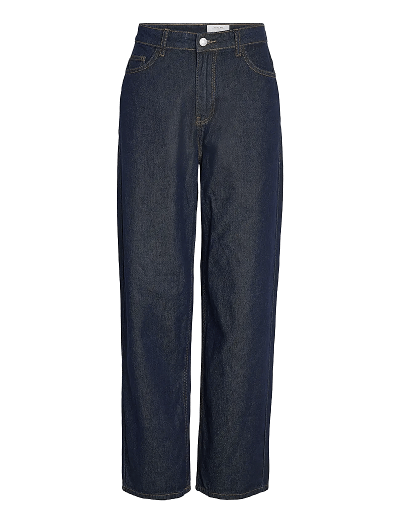 NOISY MAY - NMALEXA NW REG JEANS AZ386DB NOOS - straight jeans - dark blue denim - 1
