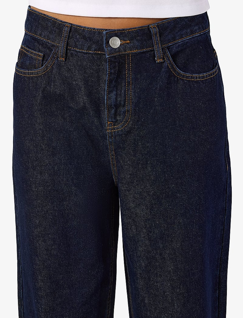 NOISY MAY - NMALEXA NW REG JEANS AZ386DB NOOS - straight jeans - dark blue denim - 5