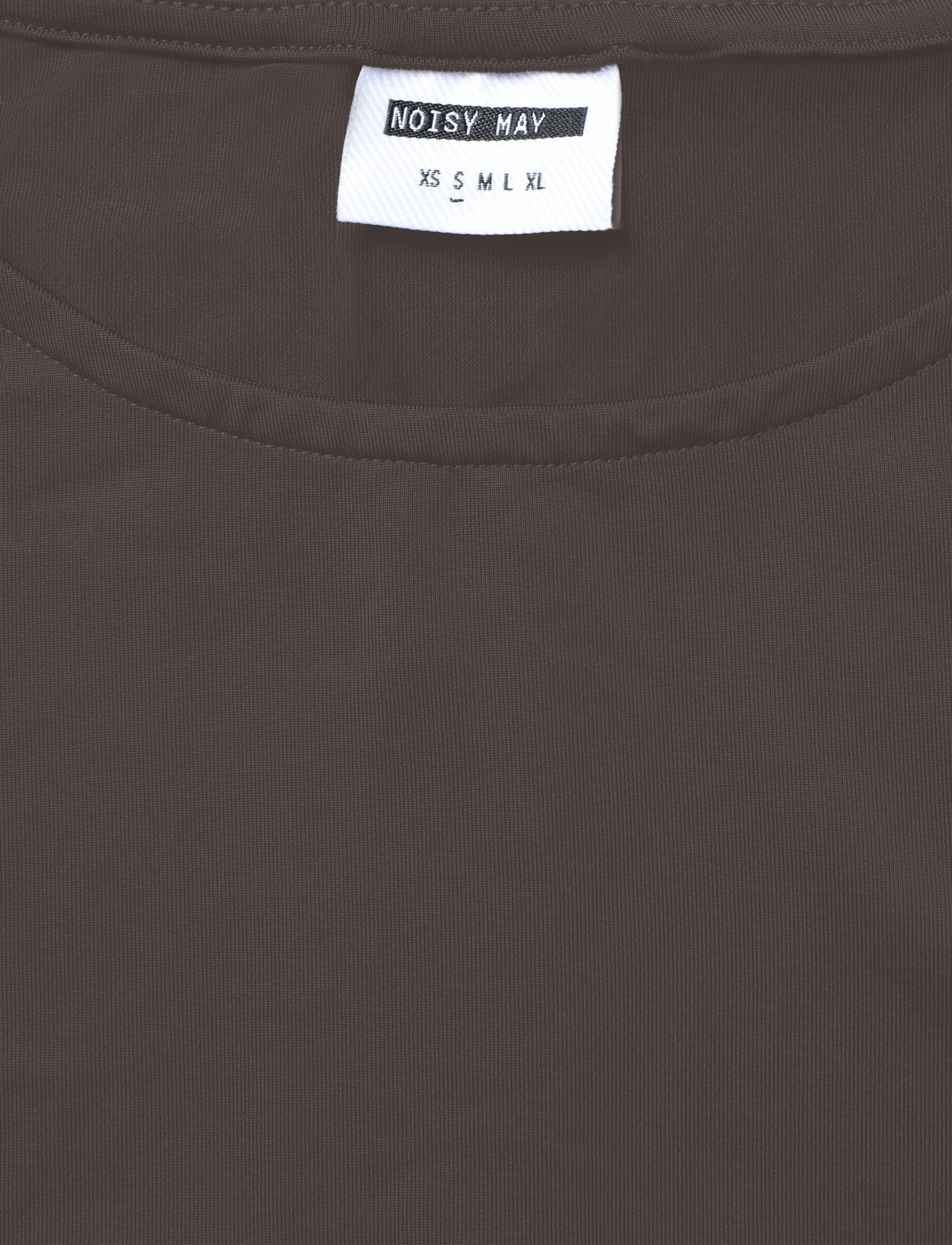 NOISY MAY - NMVIKKA S/L BUBBLE SHORT DRESS JRS - kurze kleider - chocolate brown - 2