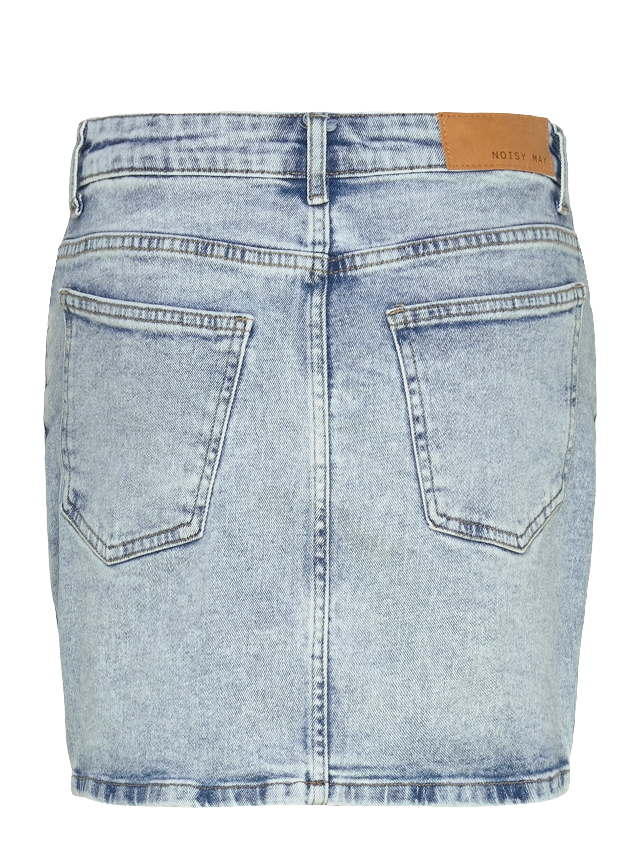 NOISY MAY - NMYOLANDA MW DNM SKIRT AZ236LB NOOS - denimnederdele - light blue denim - 2