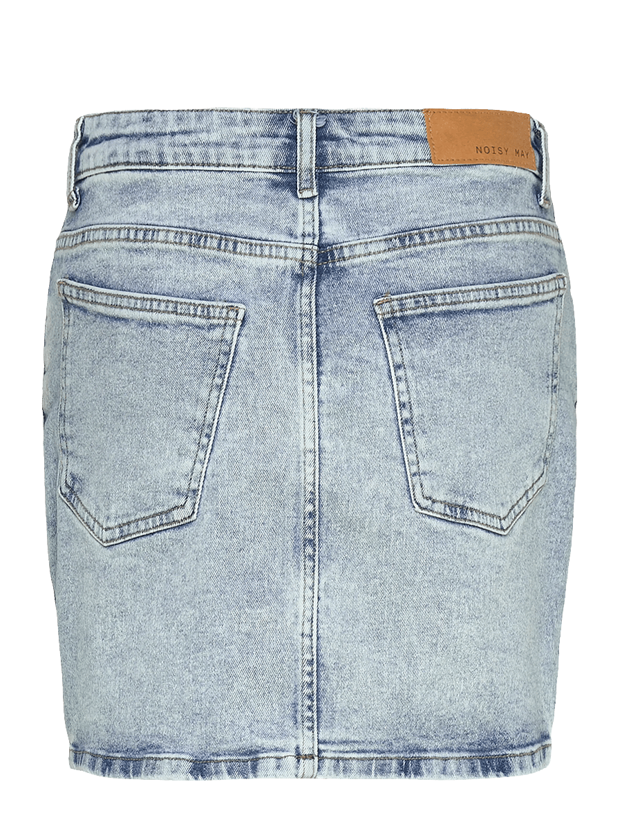 NOISY MAY - NMYOLANDA MW DNM SKIRT AZ236LB NOOS - denimnederdele - light blue denim - 2