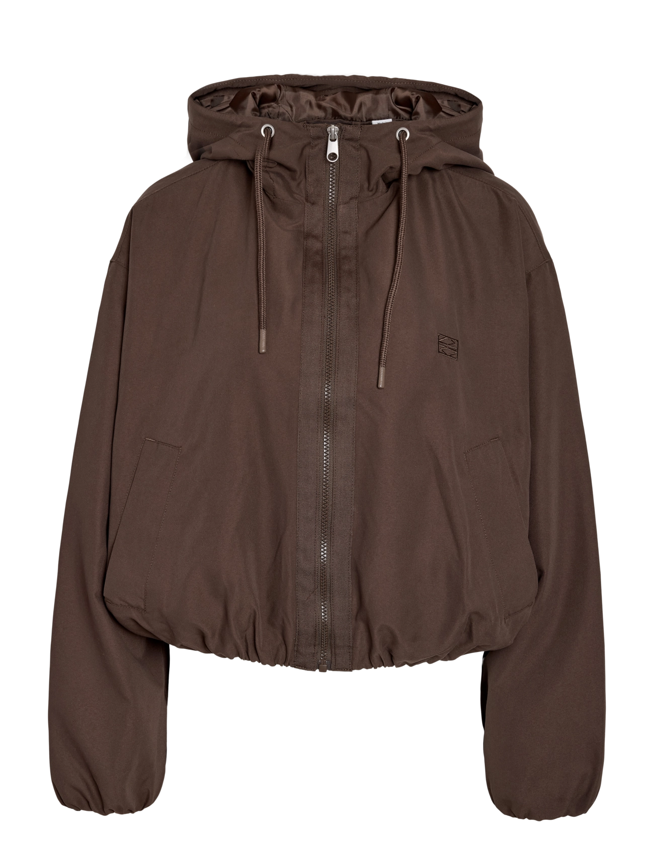 NOISY MAY - NMELINA L/S HOOD JACKET - chocolate brown - 1