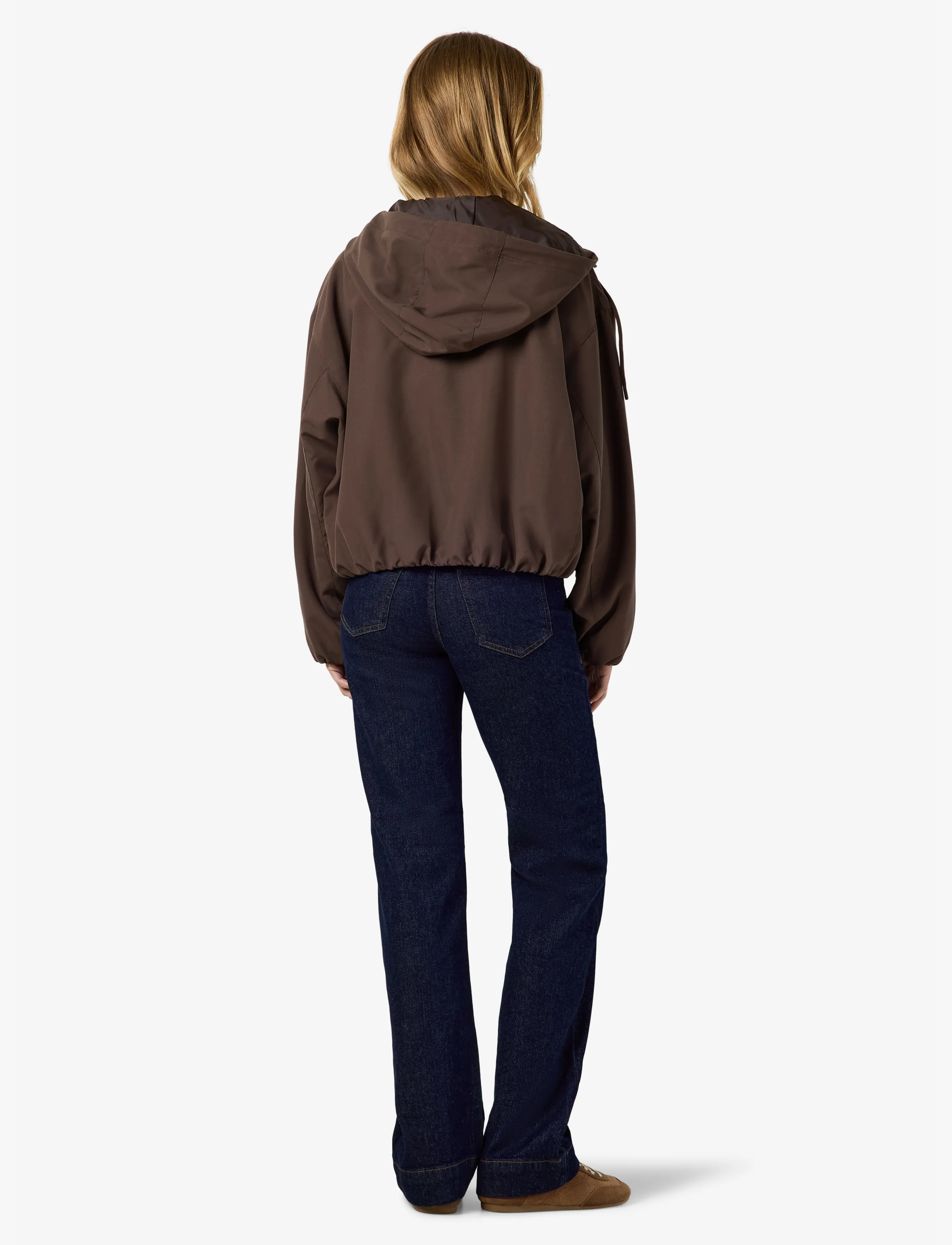 NOISY MAY - NMELINA L/S HOOD JACKET - chocolate brown - 4