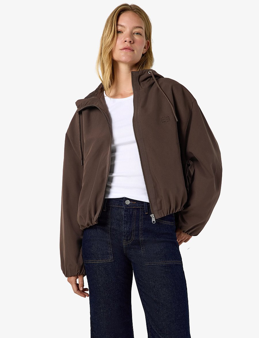 NOISY MAY - NMELINA L/S HOOD JACKET - chocolate brown - 5
