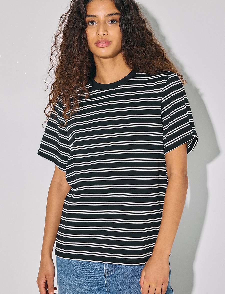 NOISY MAY - NMEMBER S/S T-SHIRT JRS NOOS - t-shirts - black - 4
