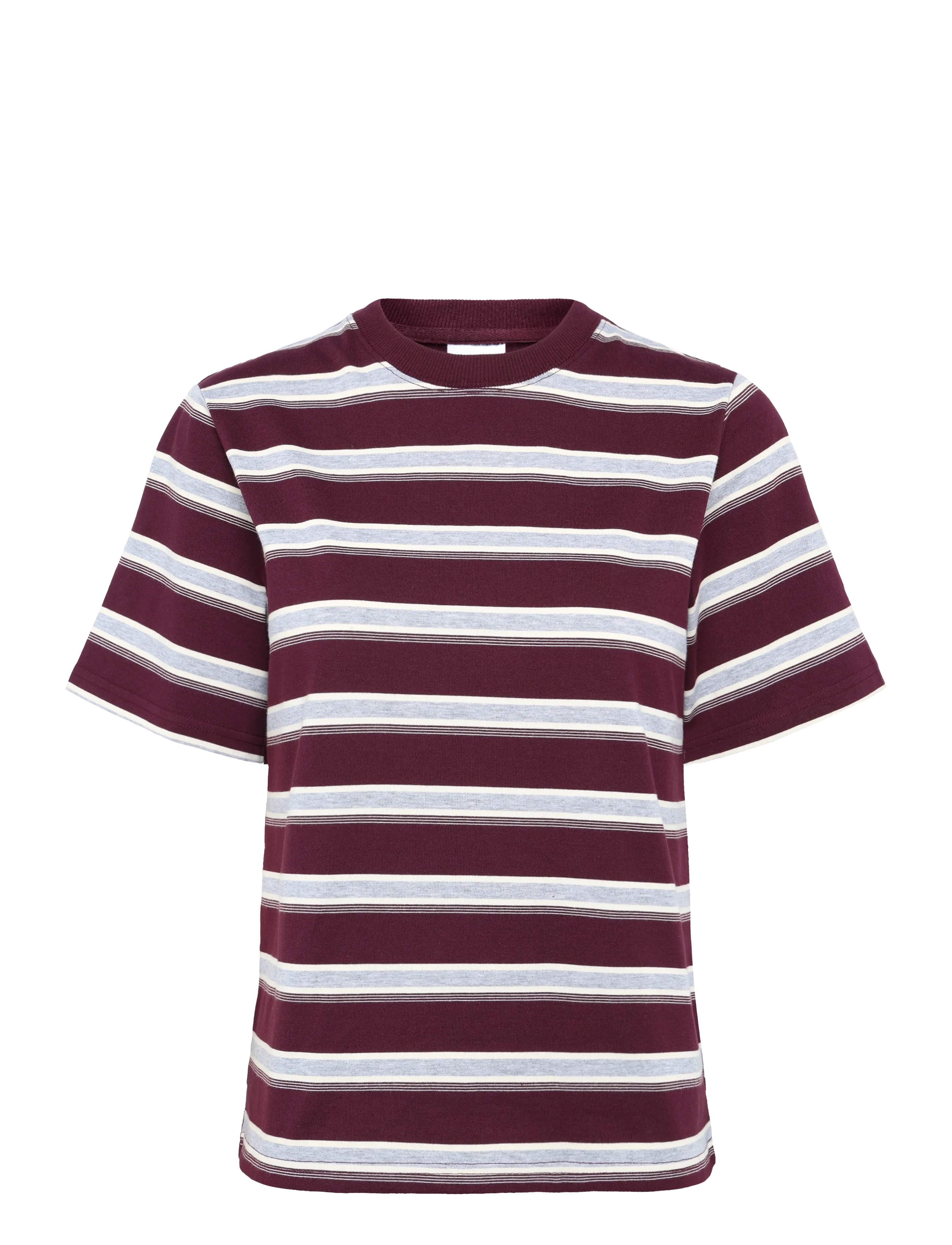 NOISY MAY NMEMBER S/S T-SHIRT JRS NOOS - T-särgid - FIG / burgundy