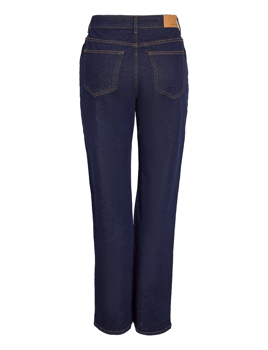 NOISY MAY - NMYOLANDA MW WIDE STR AZ474DB FWD NOOS - gerade jeans - dark blue denim - 2