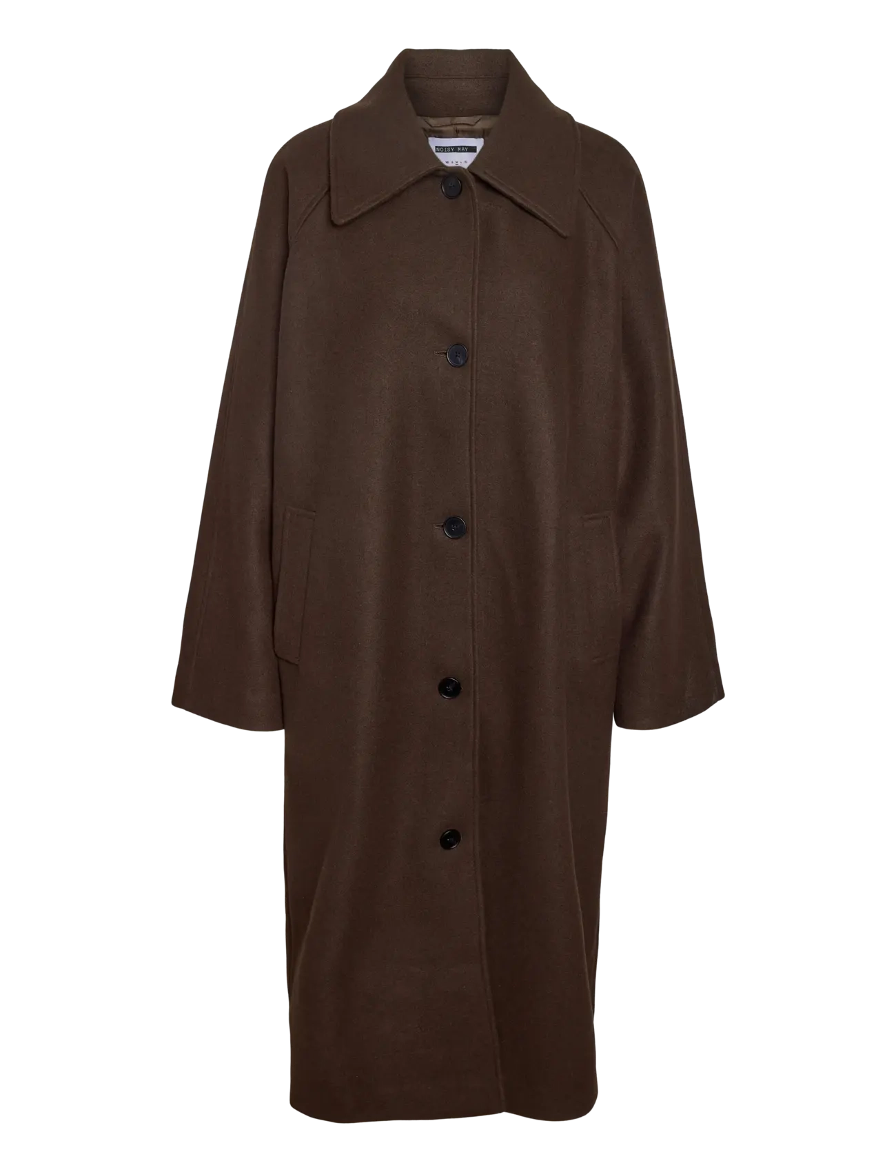 NOISY MAY - NMALICIA CARCOAT NOOS - chocolate brown - 1